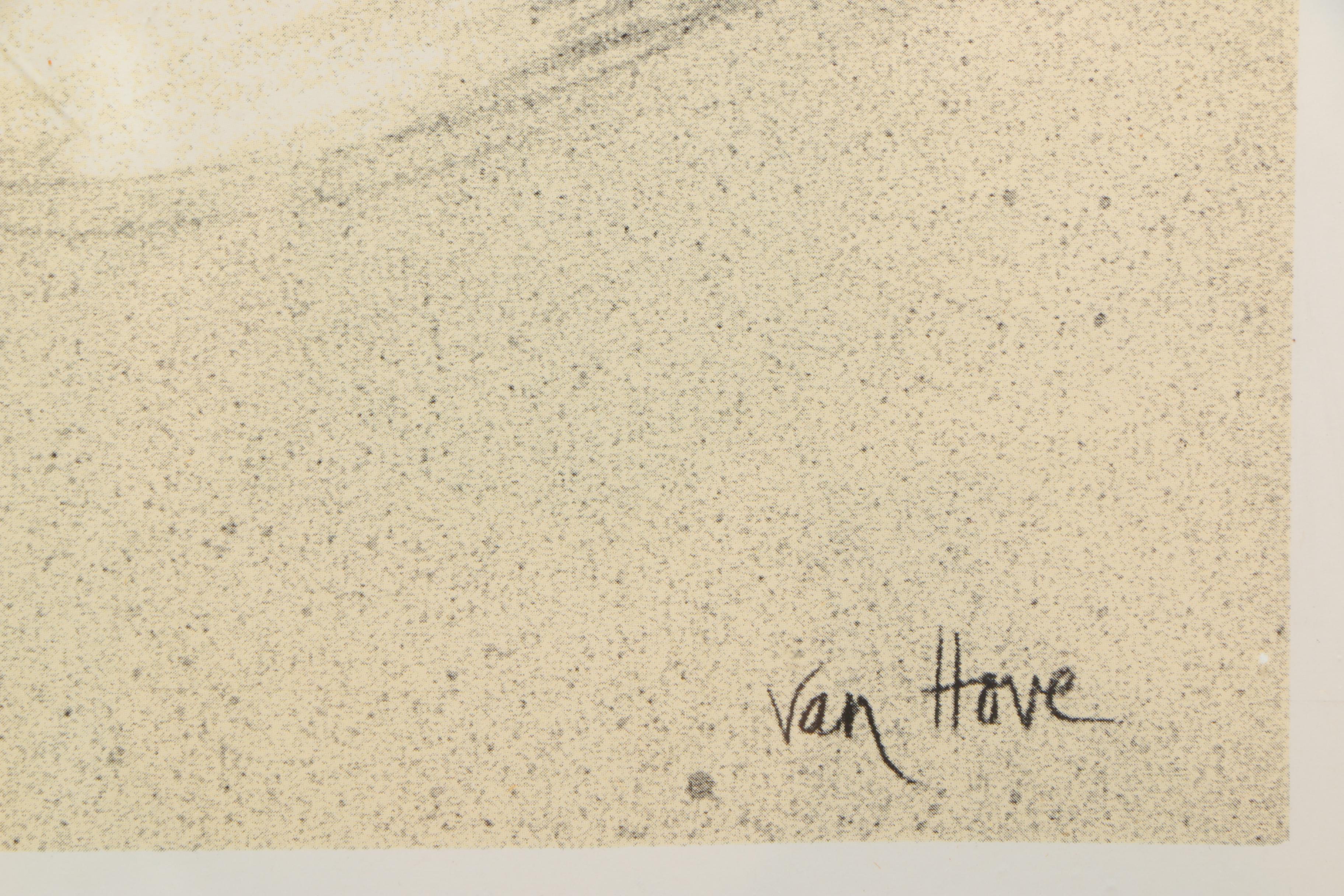 Offset Lithographs After Francine Van Hove Sketches