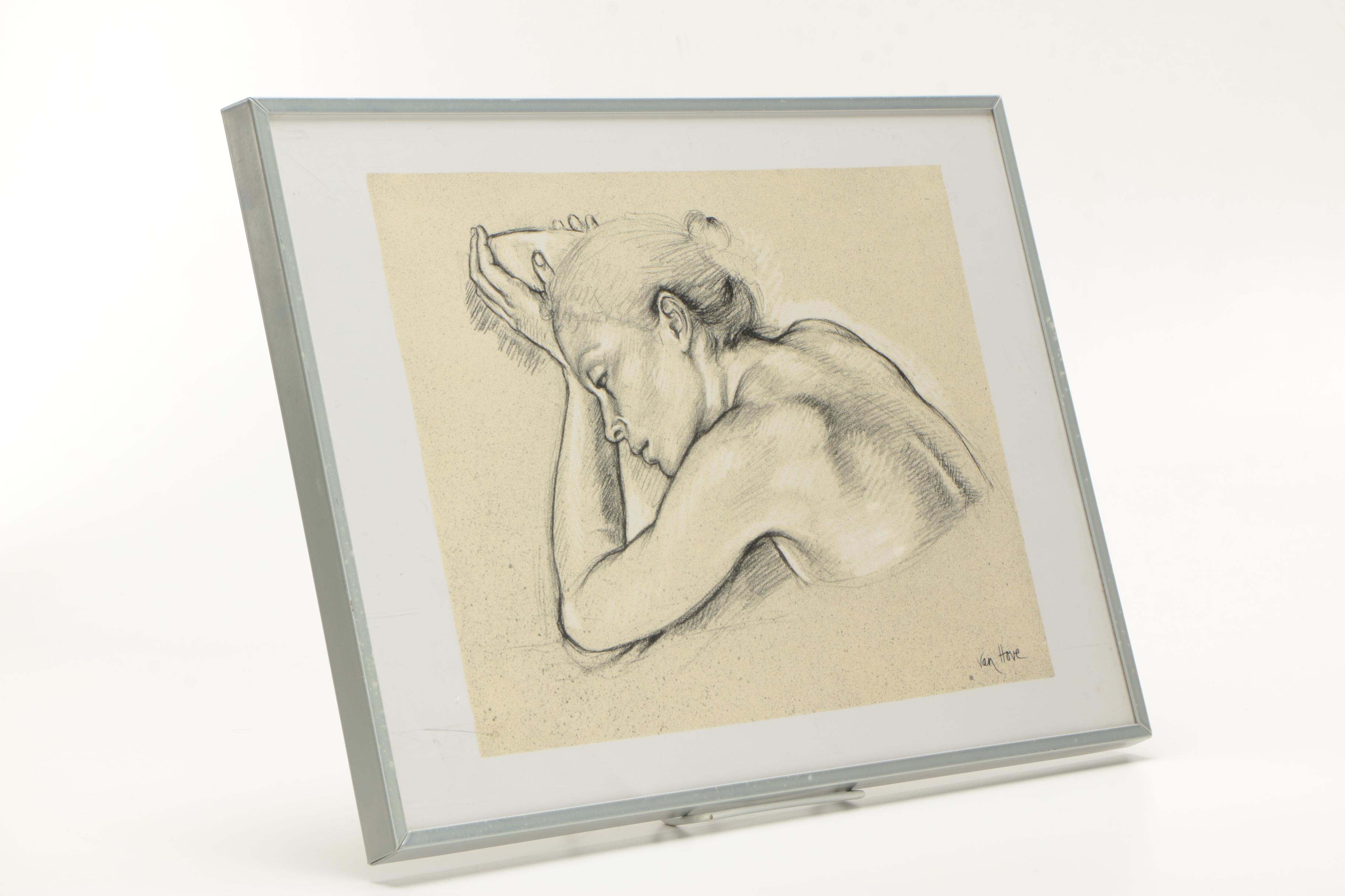 Offset Lithographs After Francine Van Hove Sketches