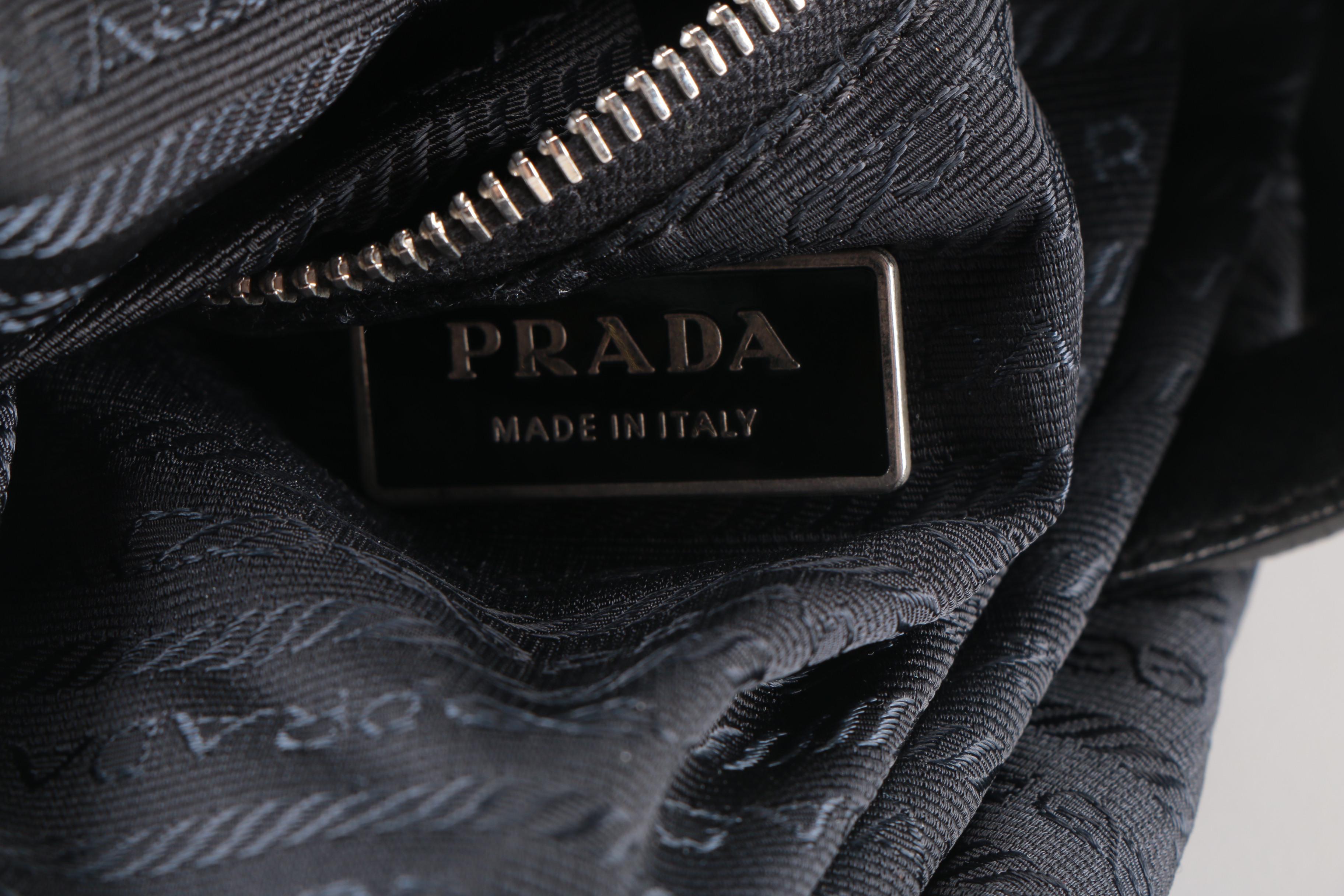 Prada Black Nylon Handbag