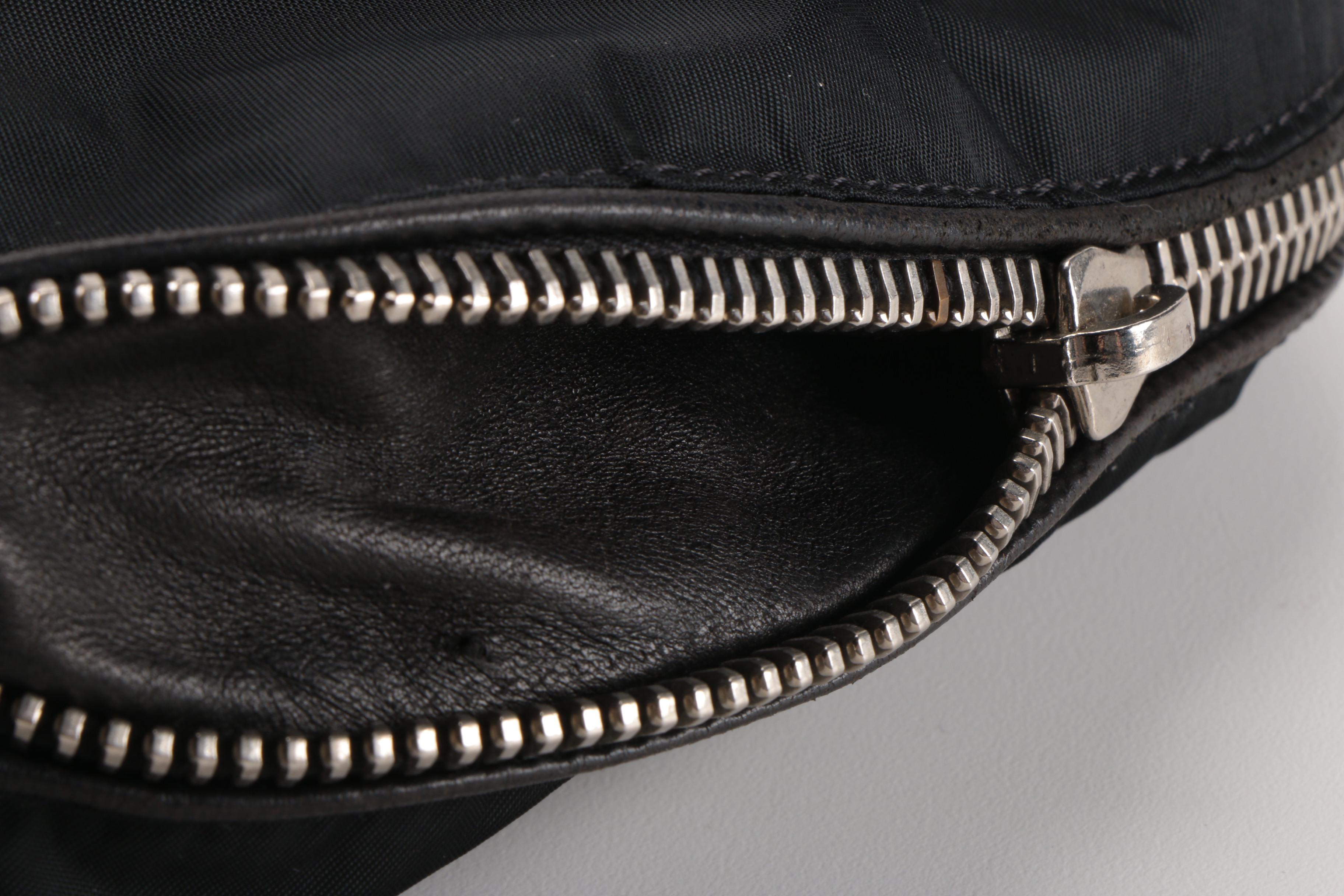 Prada Black Nylon Handbag