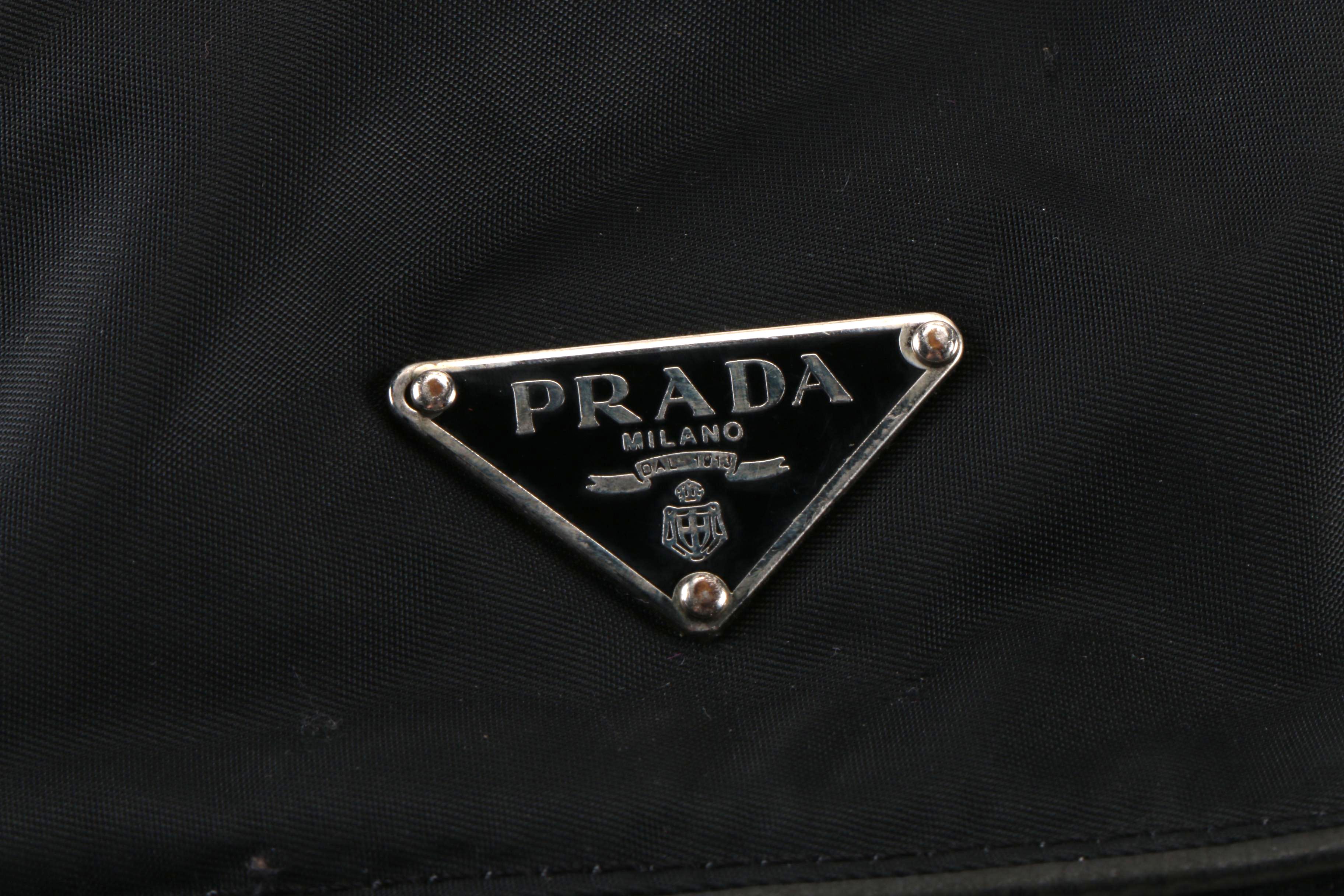 Prada Black Nylon Handbag