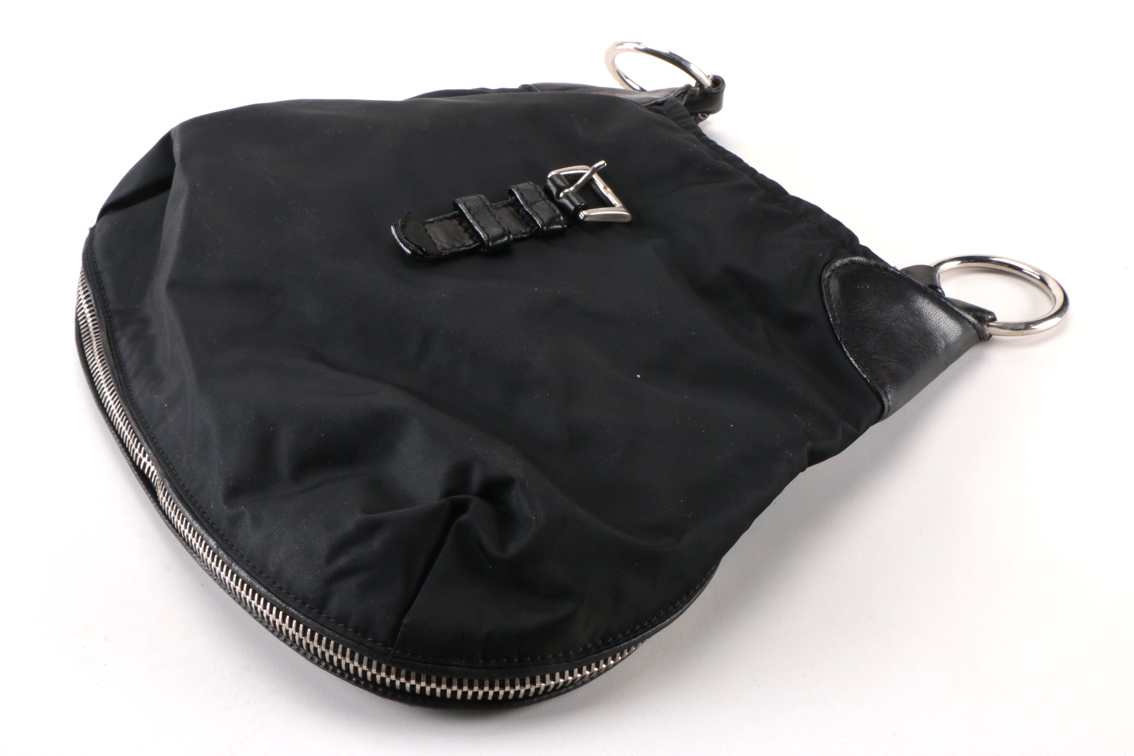 Prada Black Nylon Handbag