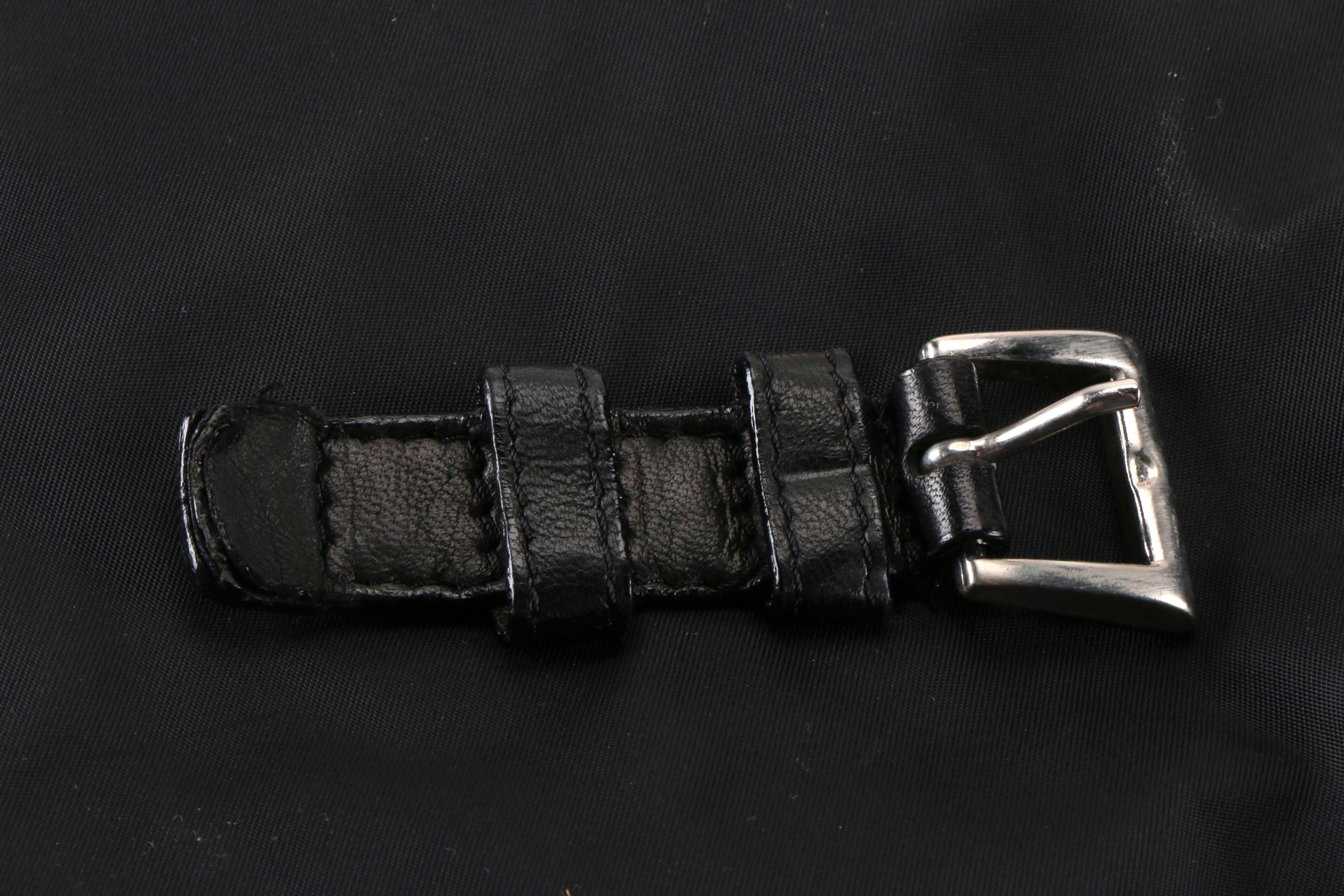 Prada Black Nylon Handbag