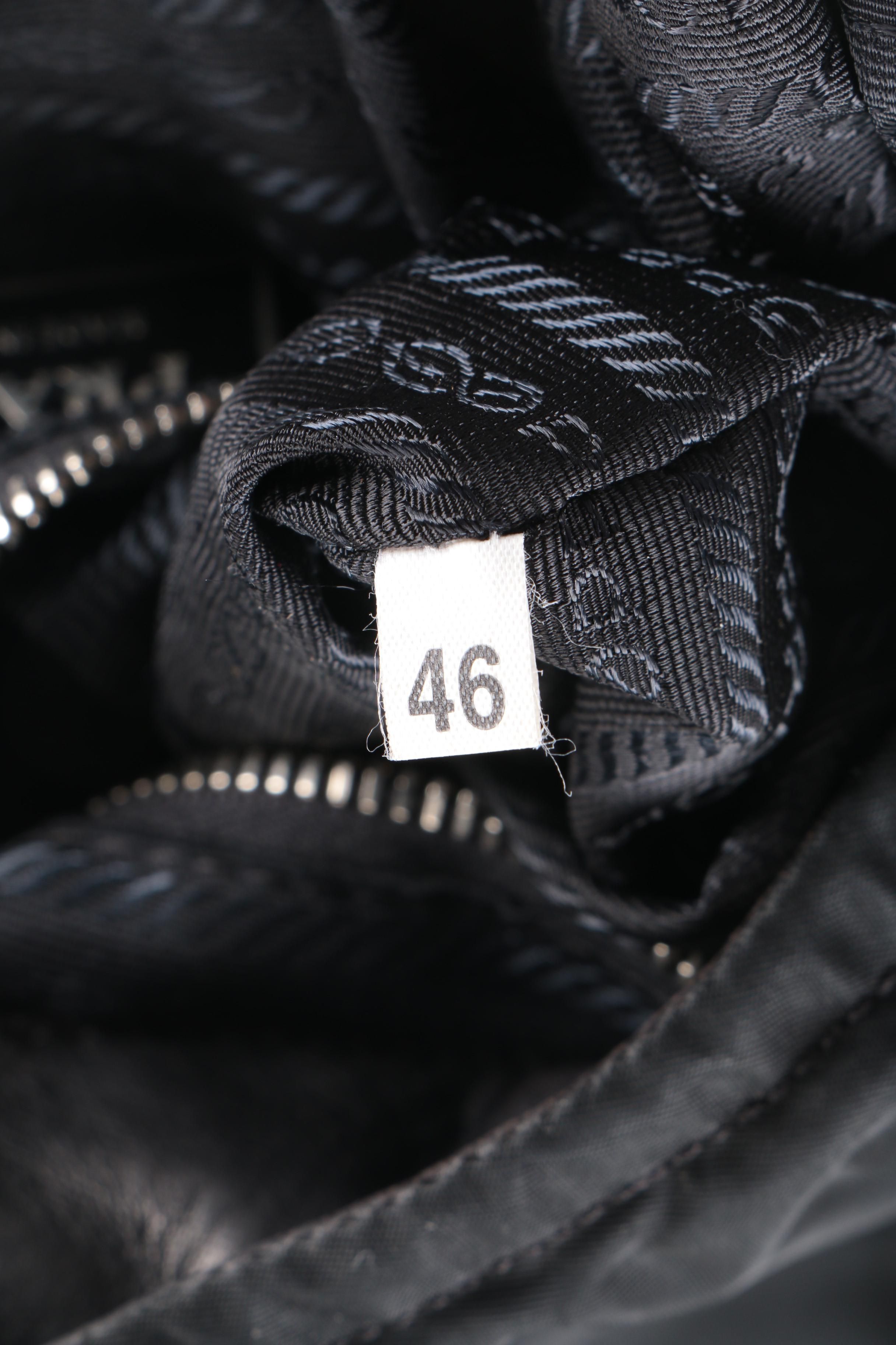 Prada Black Nylon Handbag