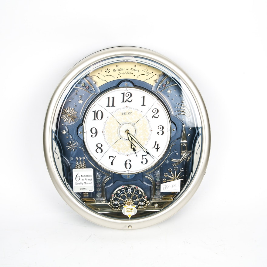 Seiko Melodies in Motion Special Edition Wall Clock