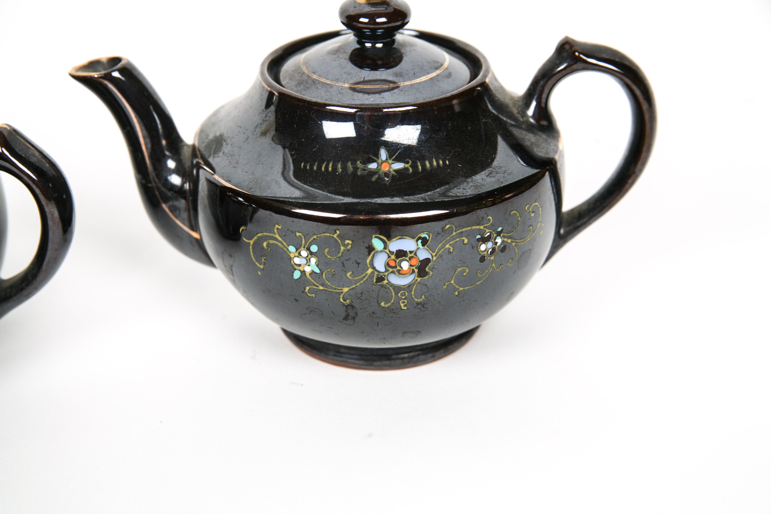 Glazed Pottery Tea Set