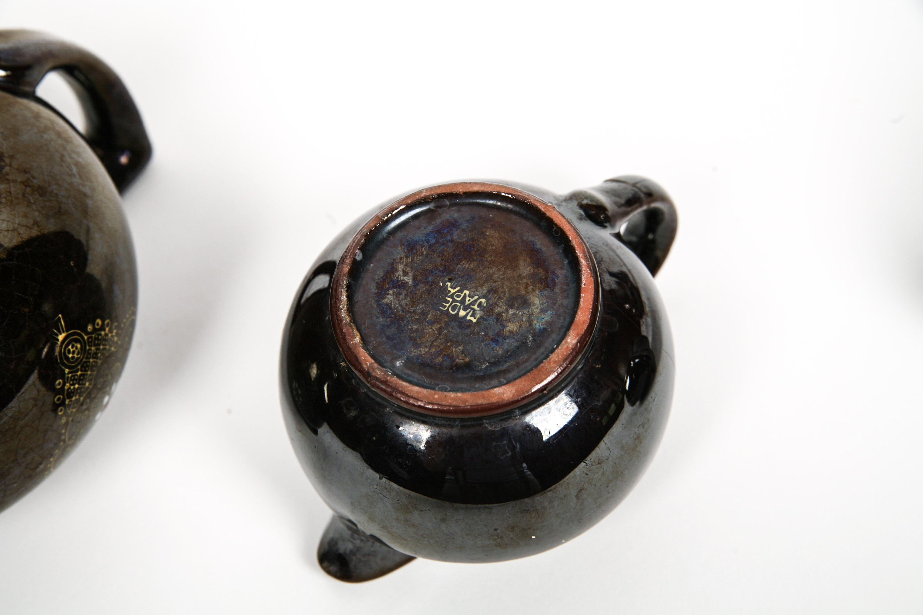 Glazed Pottery Tea Set
