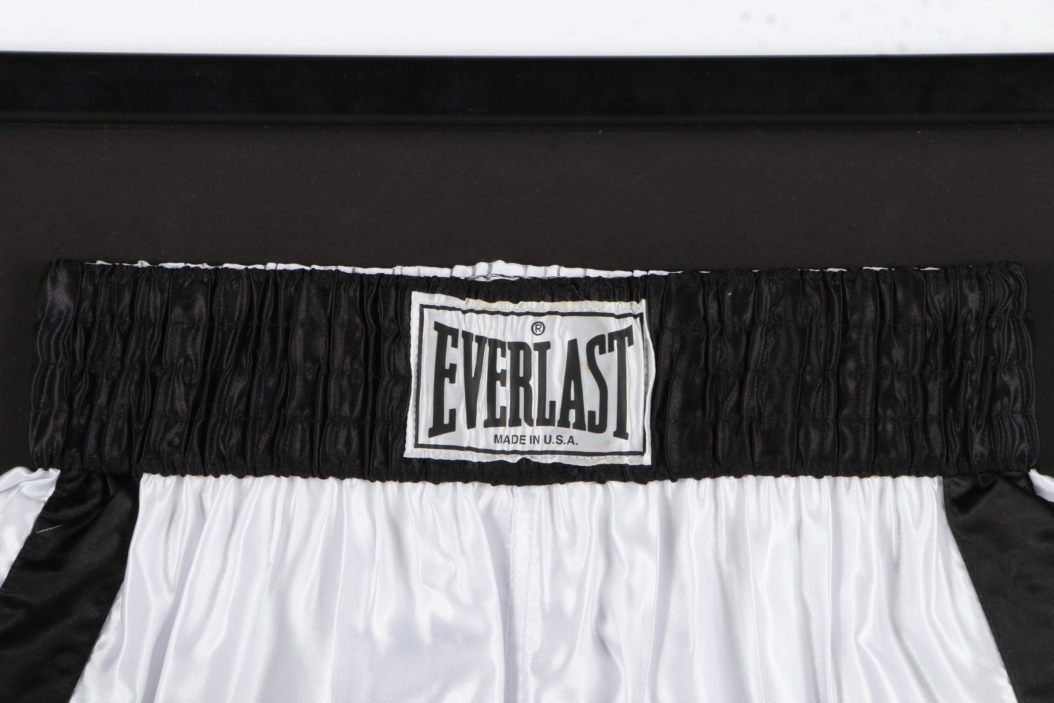 Limited Edition Signed Muhammad Ali Boxing Shorts