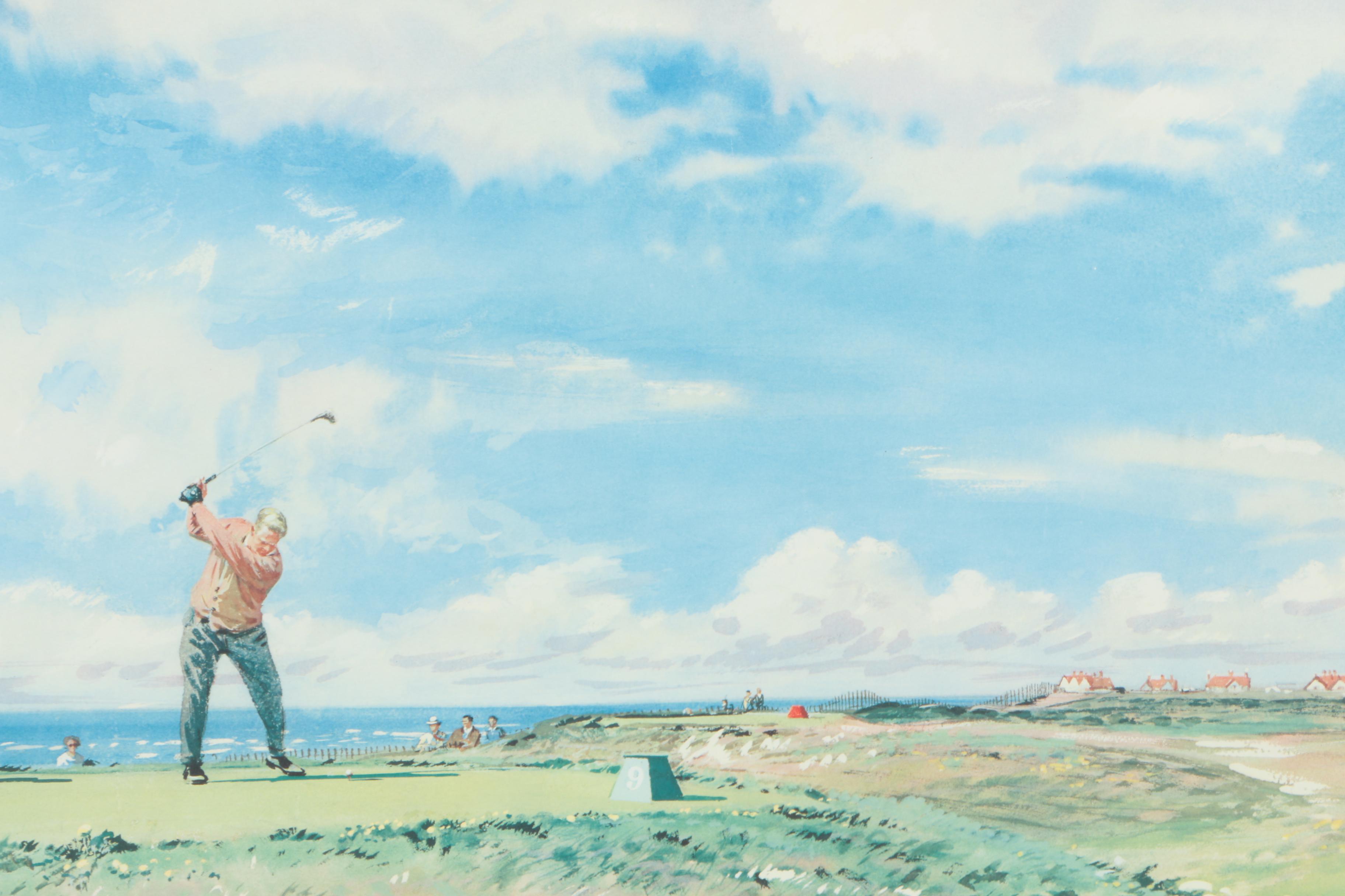 Giclee After Arthur Weaver's Painting "The Master Stroke"