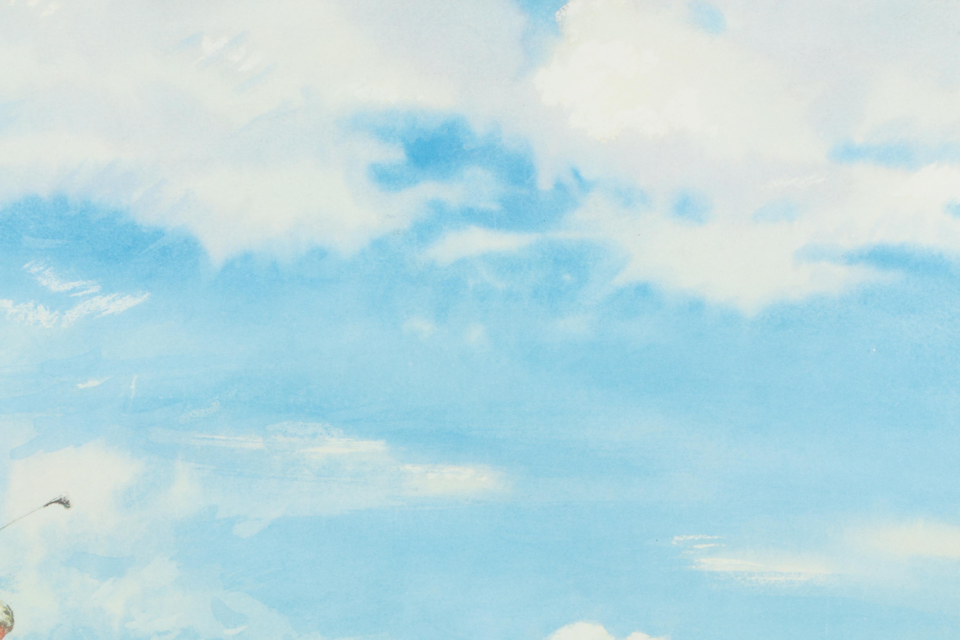 Giclee After Arthur Weaver's Painting "The Master Stroke"