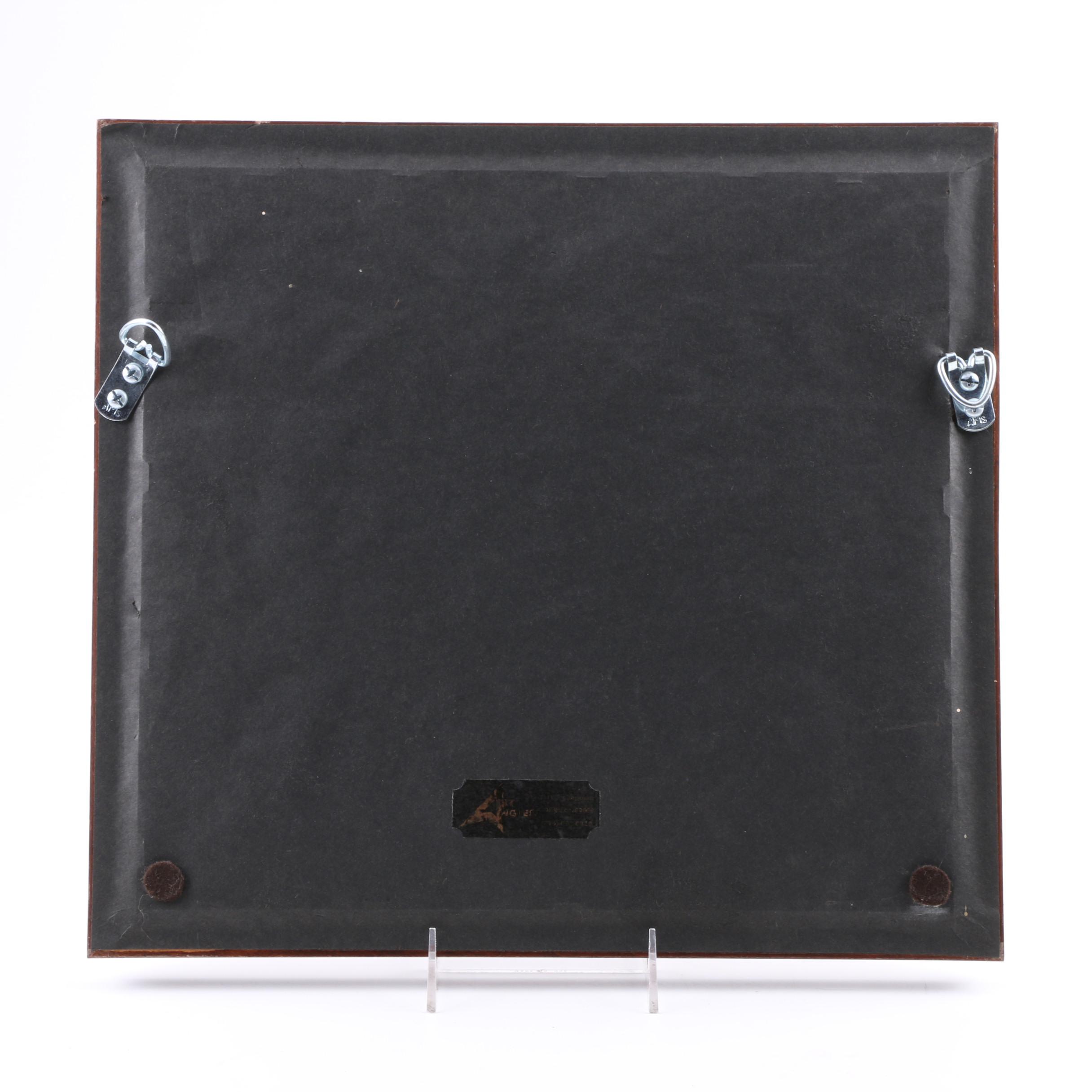 Framed Photo V.P. George Bush, Mrs. Bush and Rev. and Ms Schuller