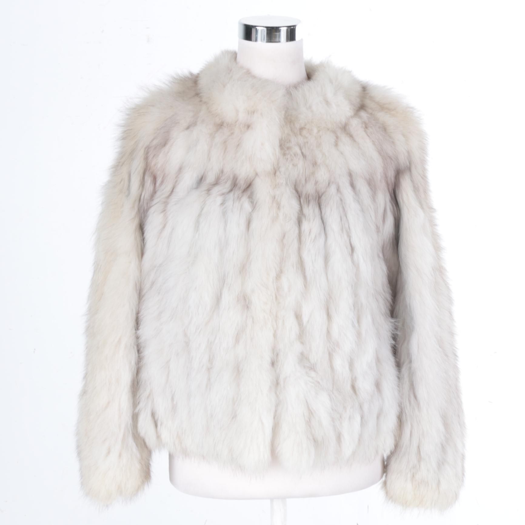 Fox Fur Jacket by Shillito's Fur Salon