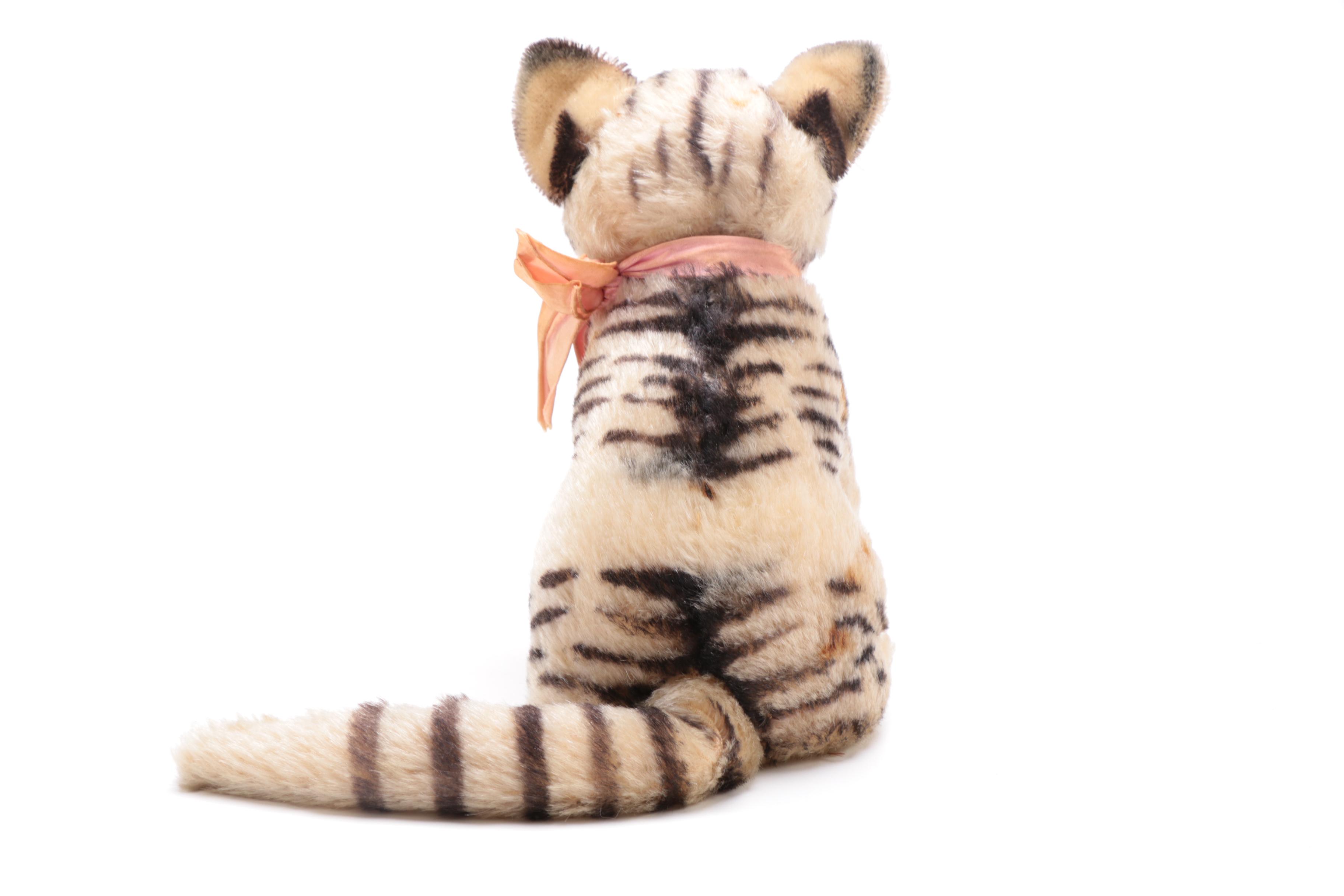 Stuffed Toys Including 1950s-Era Steiff Susi Cat