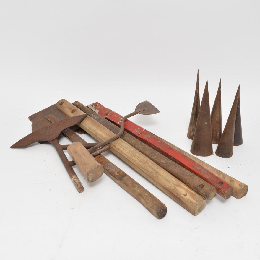 Vintage Tobacco Harvesting Tools