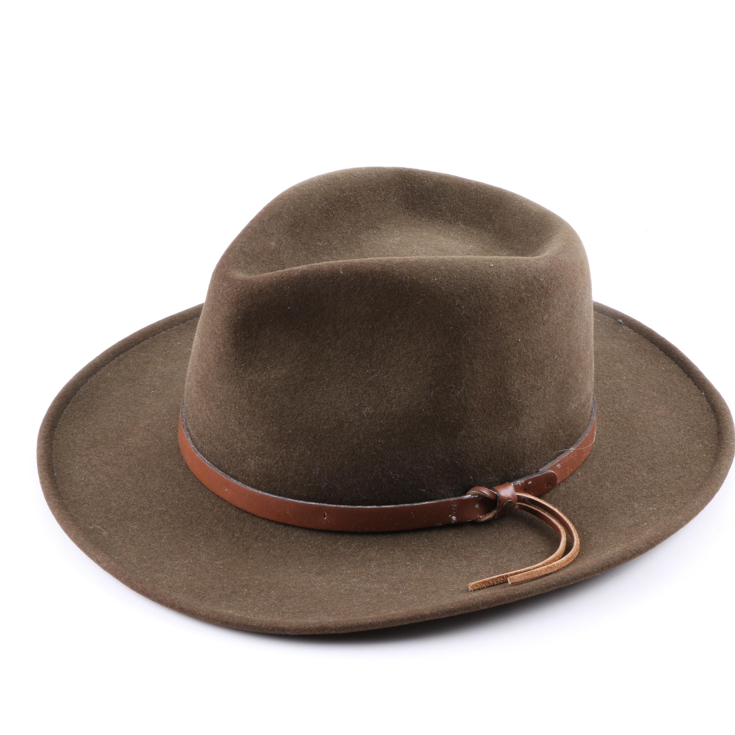 Three Outback Style Men's Hats