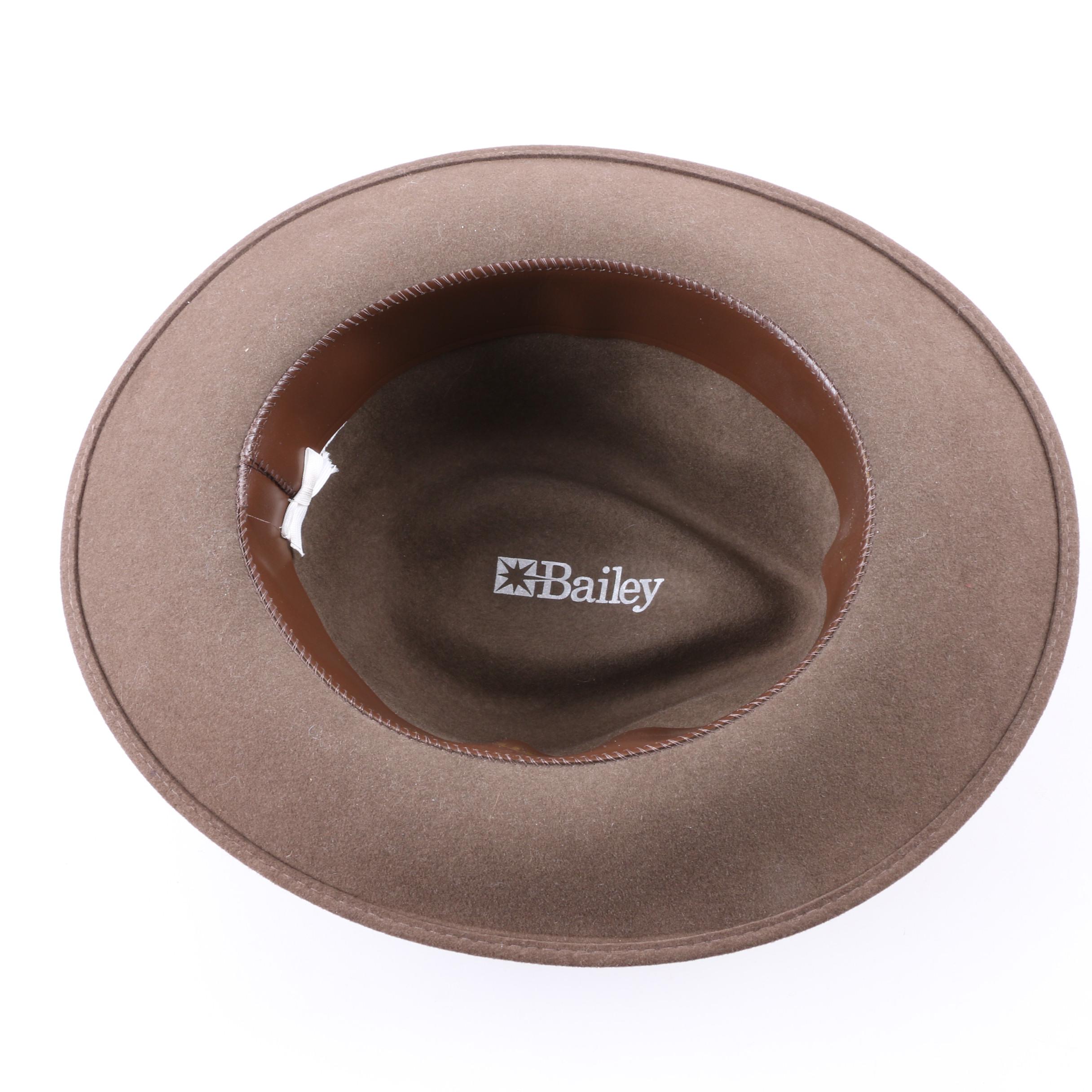 Three Outback Style Men's Hats