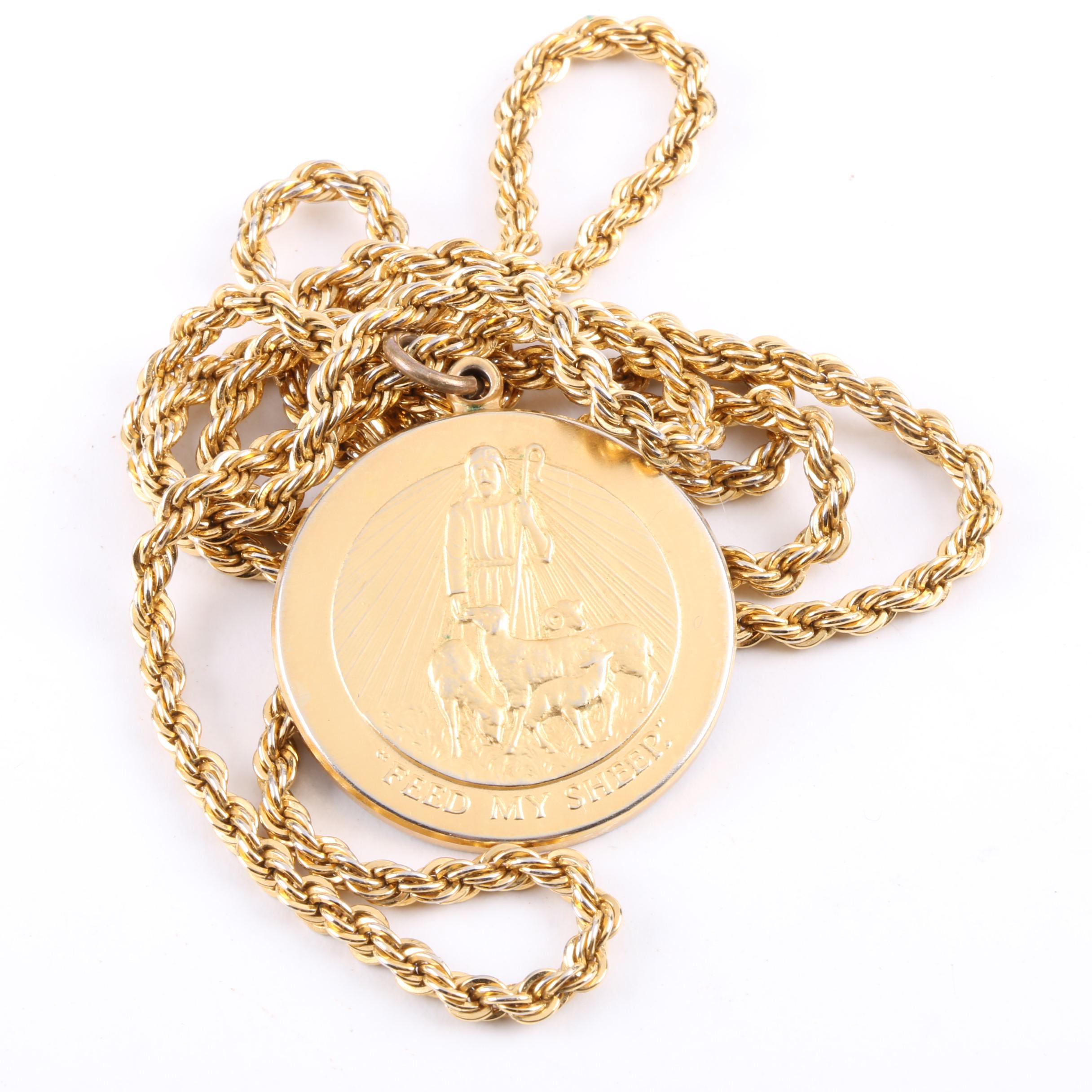 Dr. Robert Schullers Eyeglasses and Founding Pastor Medal