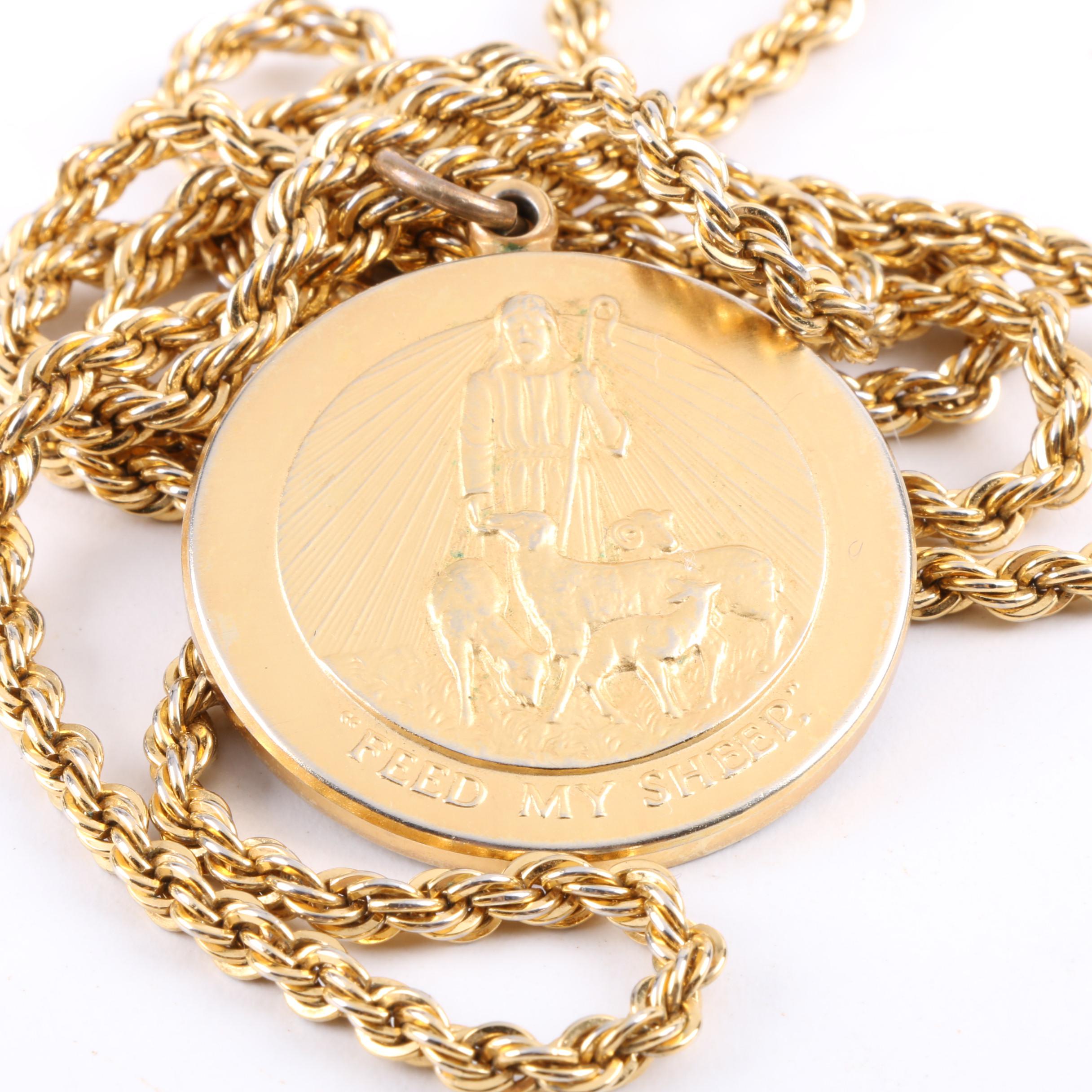 Dr. Robert Schullers Eyeglasses and Founding Pastor Medal