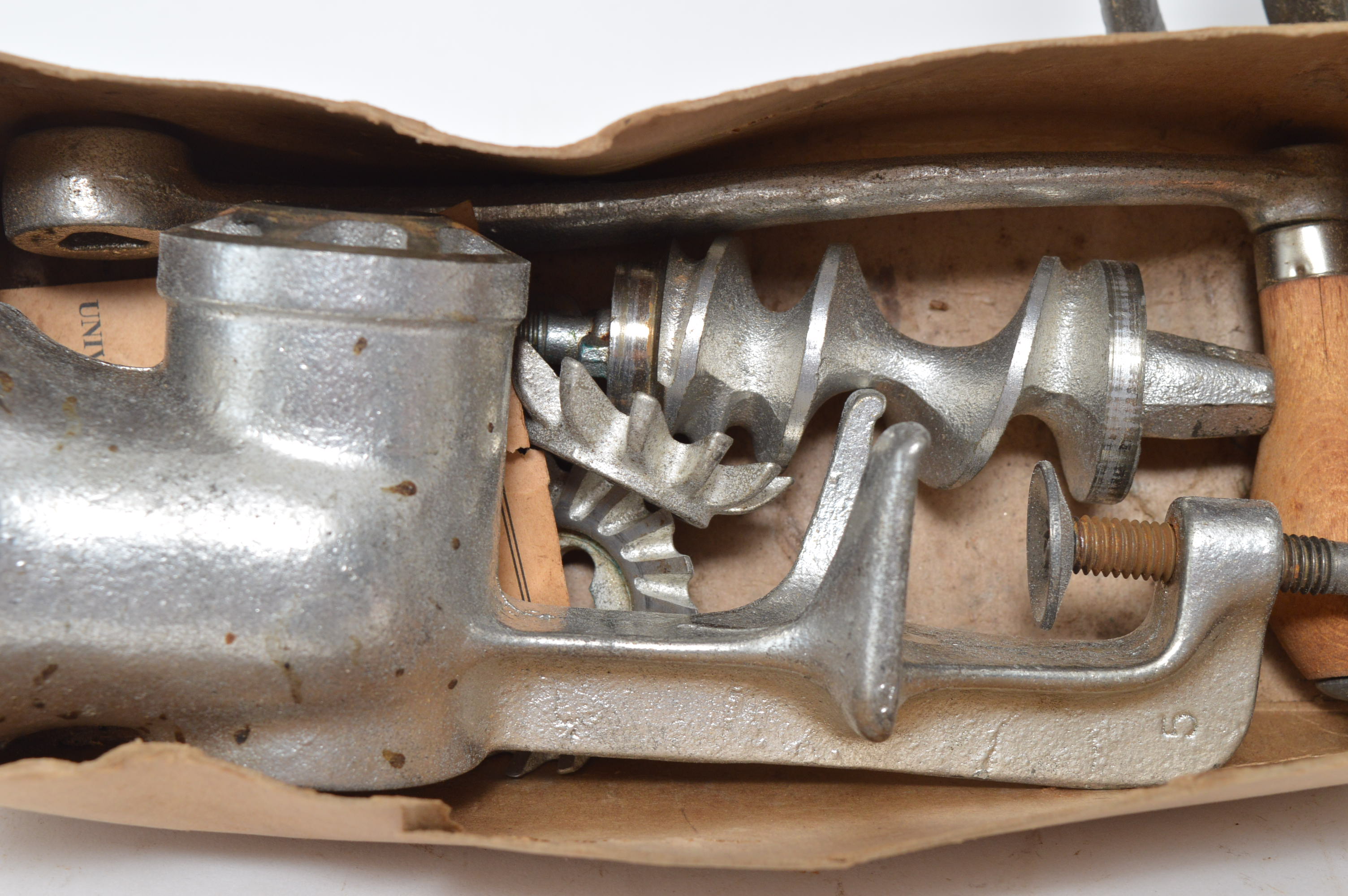 Vintage Hand-Crank Meat Grinders