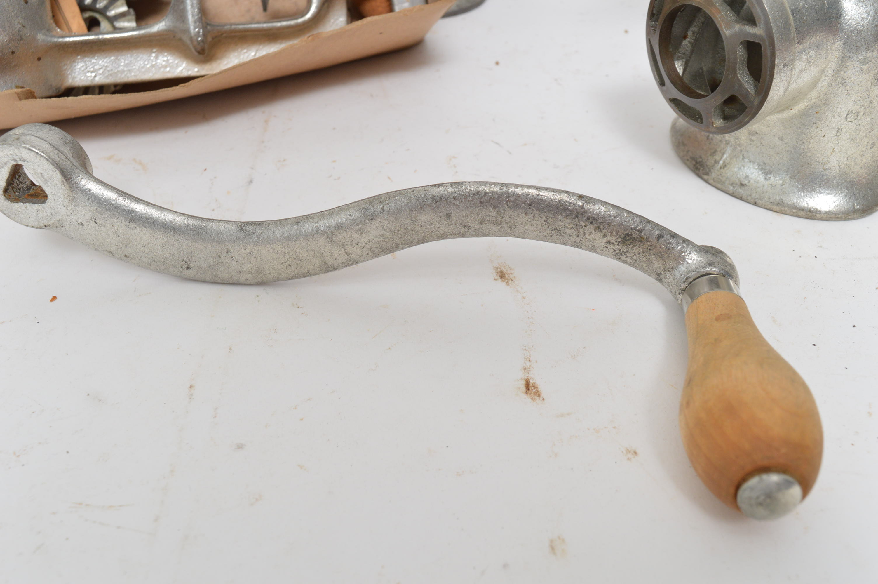 Vintage Hand-Crank Meat Grinders