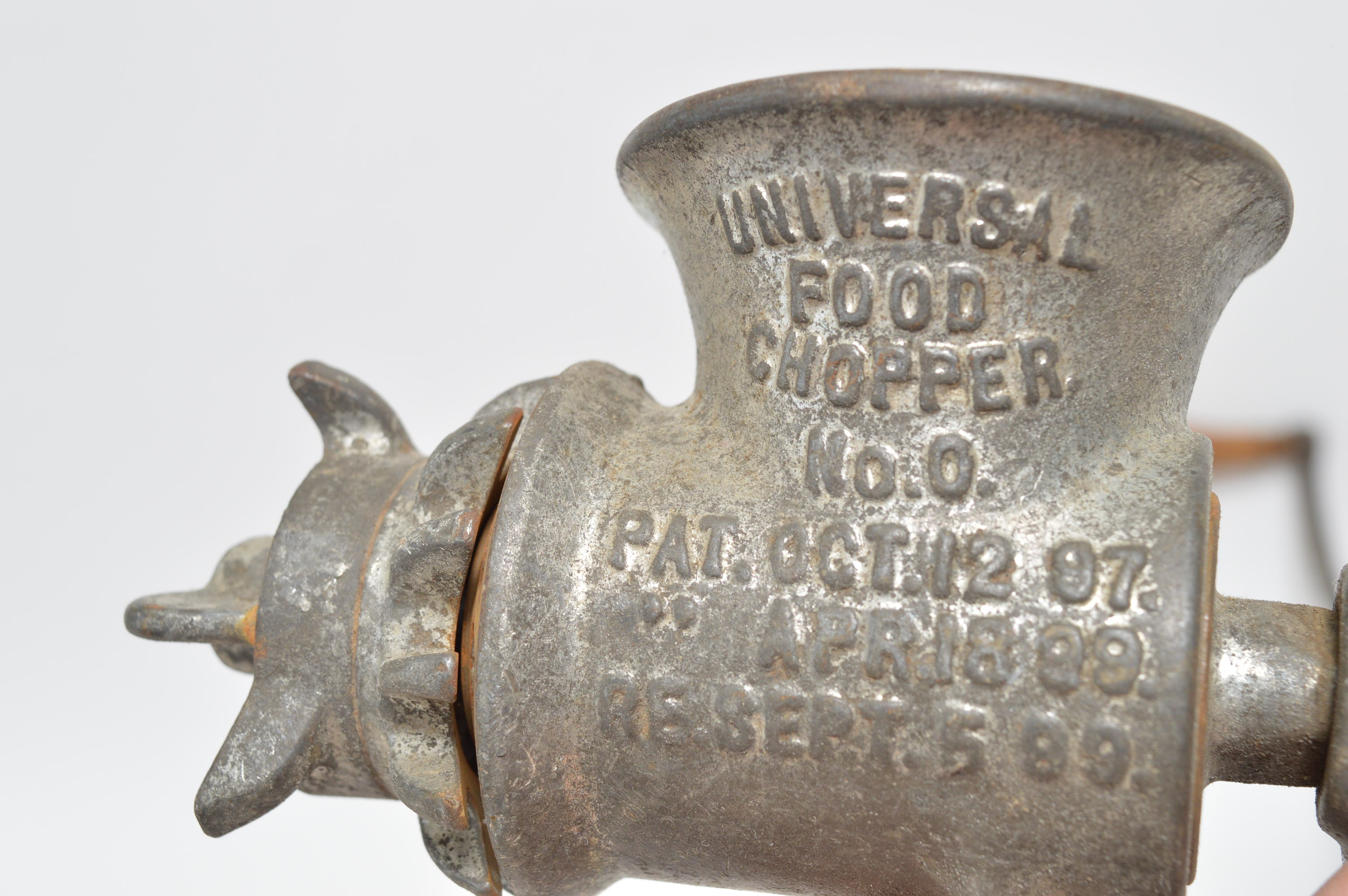 Vintage Hand-Crank Meat Grinders