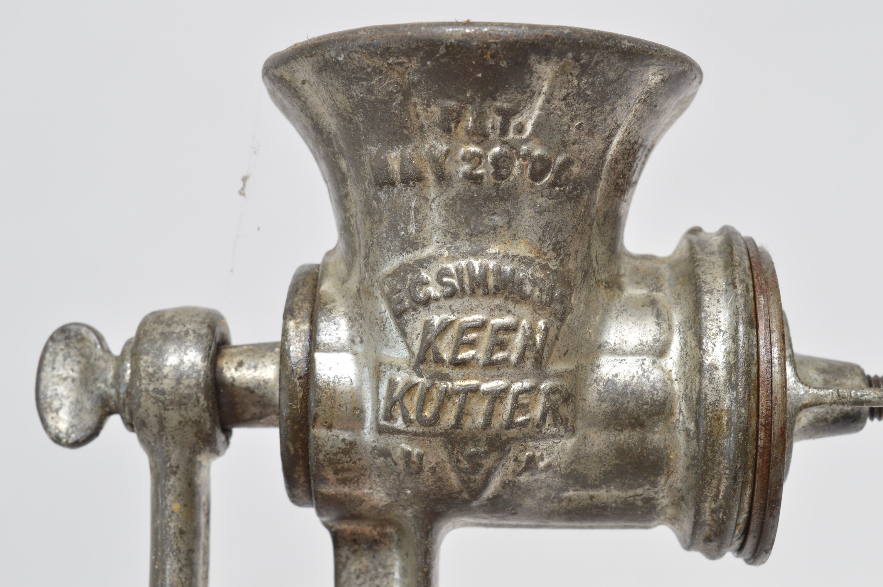 Vintage Hand-Crank Meat Grinders