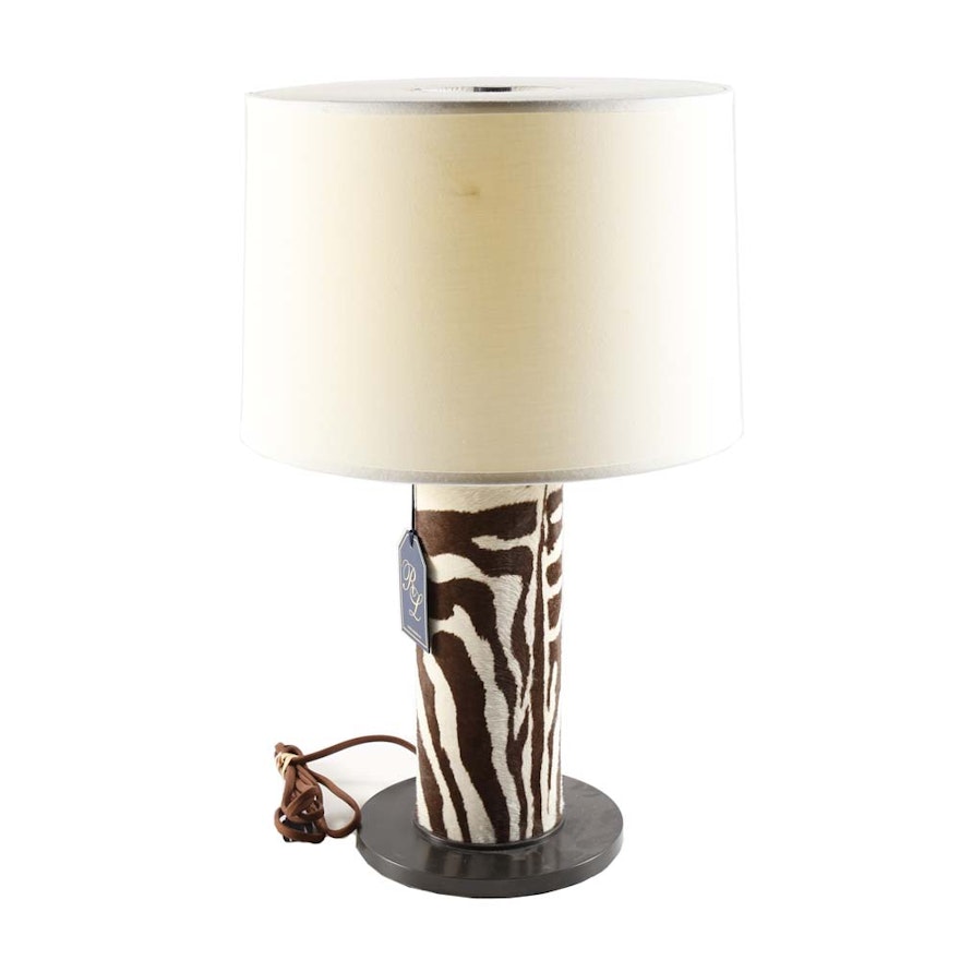 "Beckford" Faux Zebra Table Lamp from Ralph Lauren Home