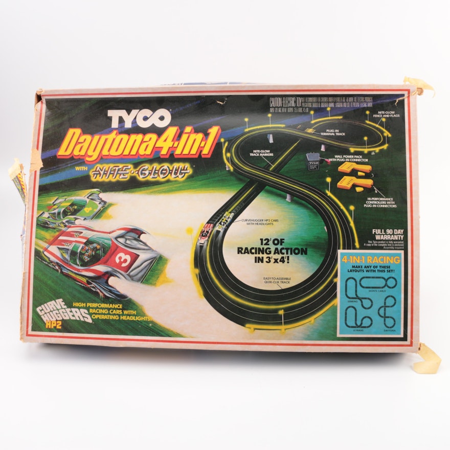 Tyco Daytona 4-in-1 Electric Car Racing Game