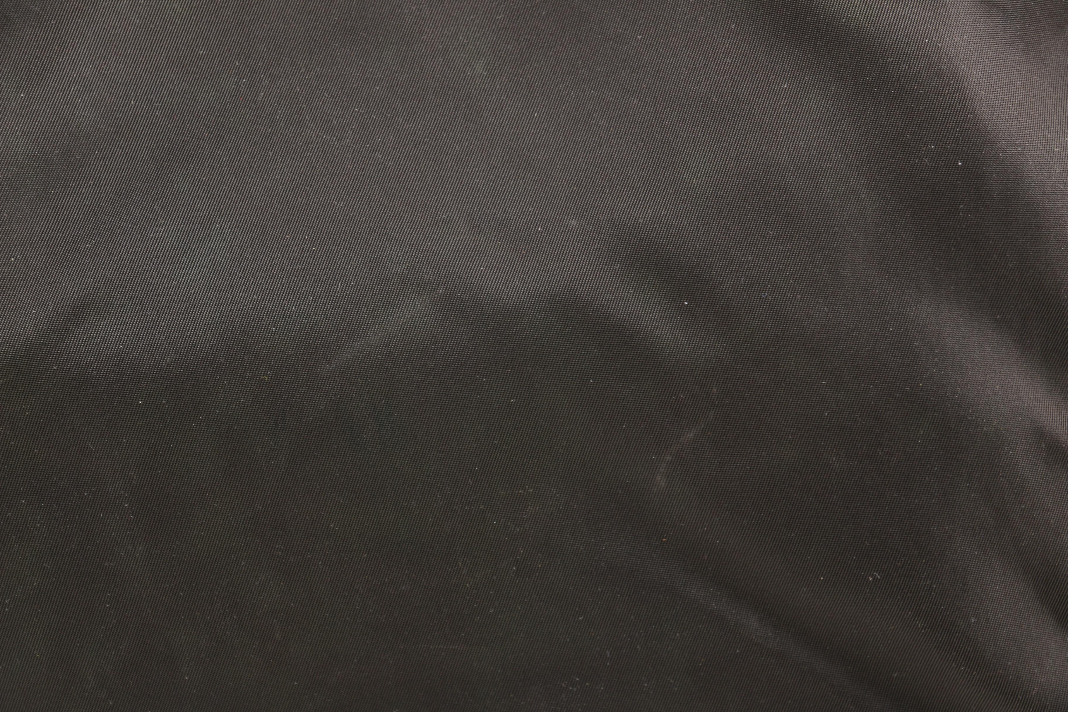 Prada Black Nylon and Leather Shoulder Tote