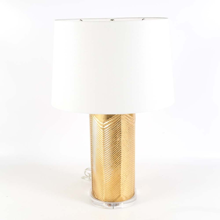 "Westwood" Églomisé Table lamp by Port 68