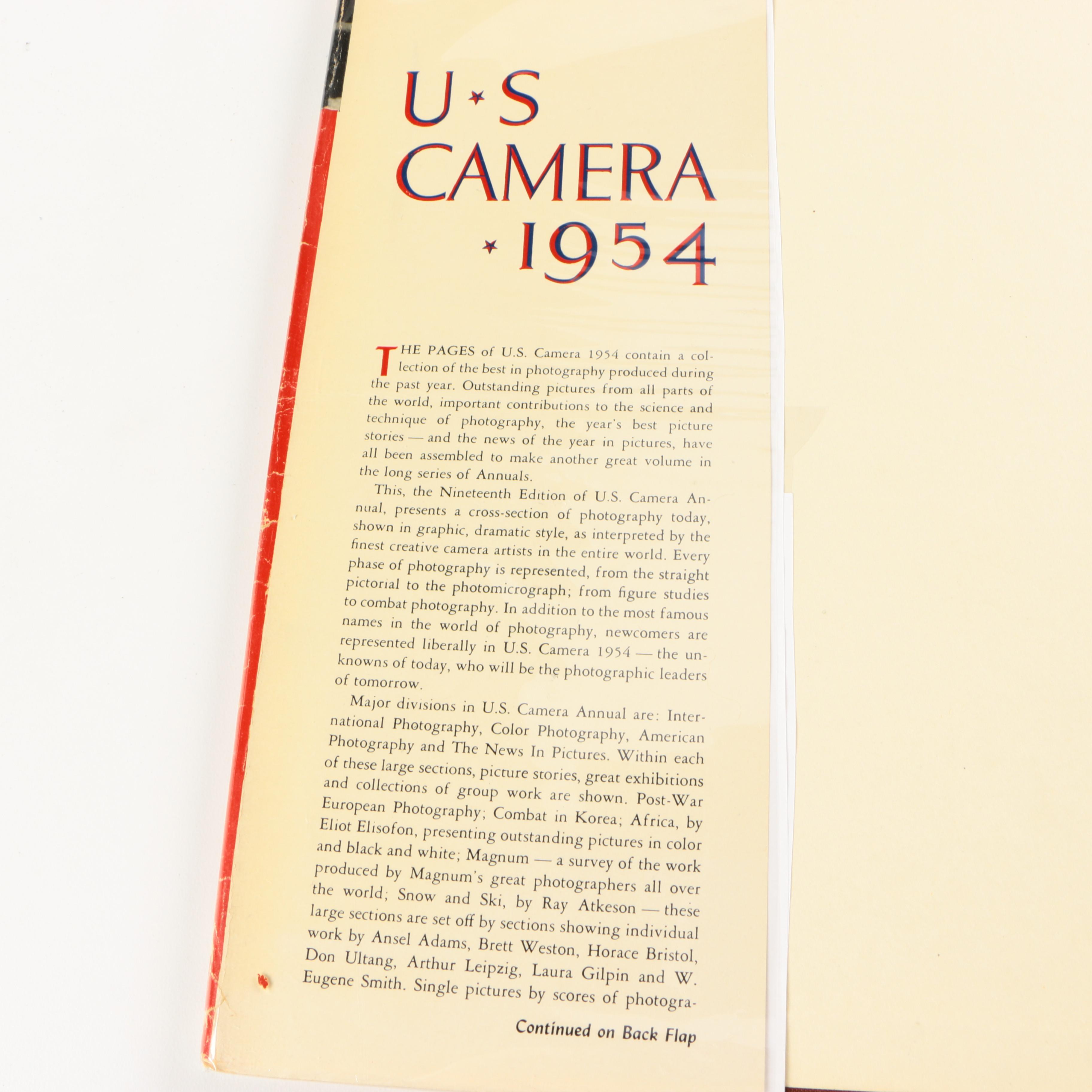 1950s Three Volumes of "U.S. Camera" Edited by Tom Maloney