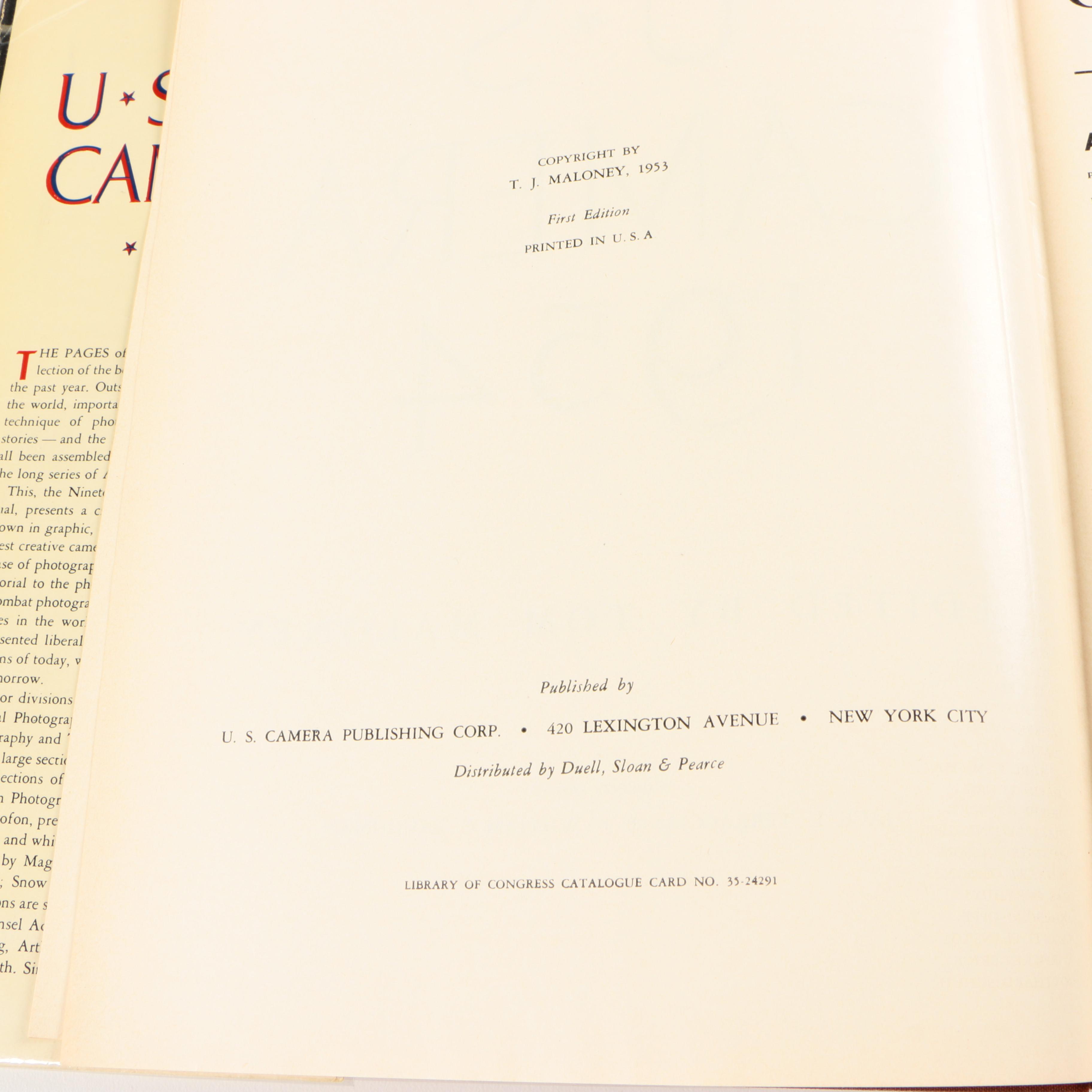 1950s Three Volumes of "U.S. Camera" Edited by Tom Maloney