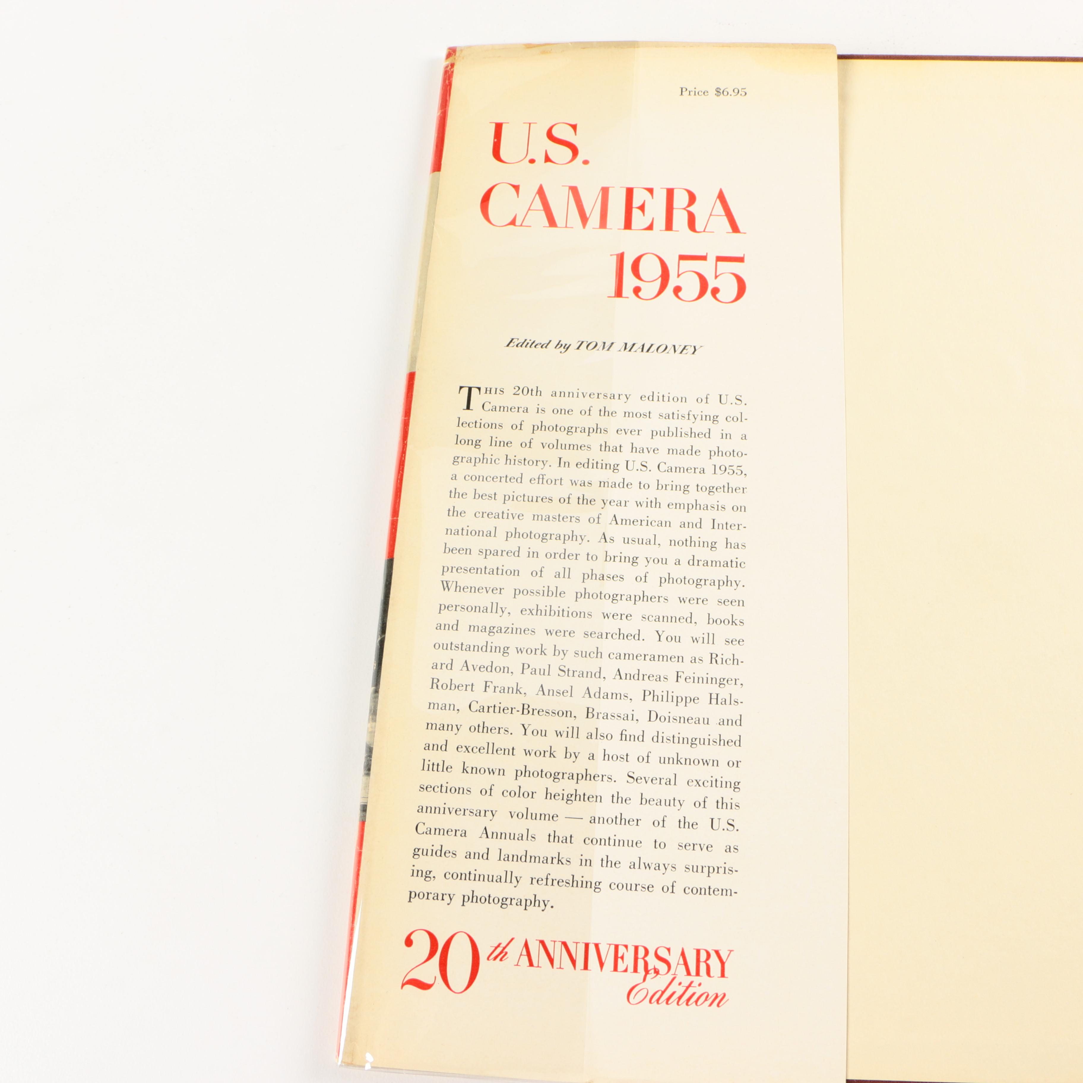 1950s Three Volumes of "U.S. Camera" Edited by Tom Maloney