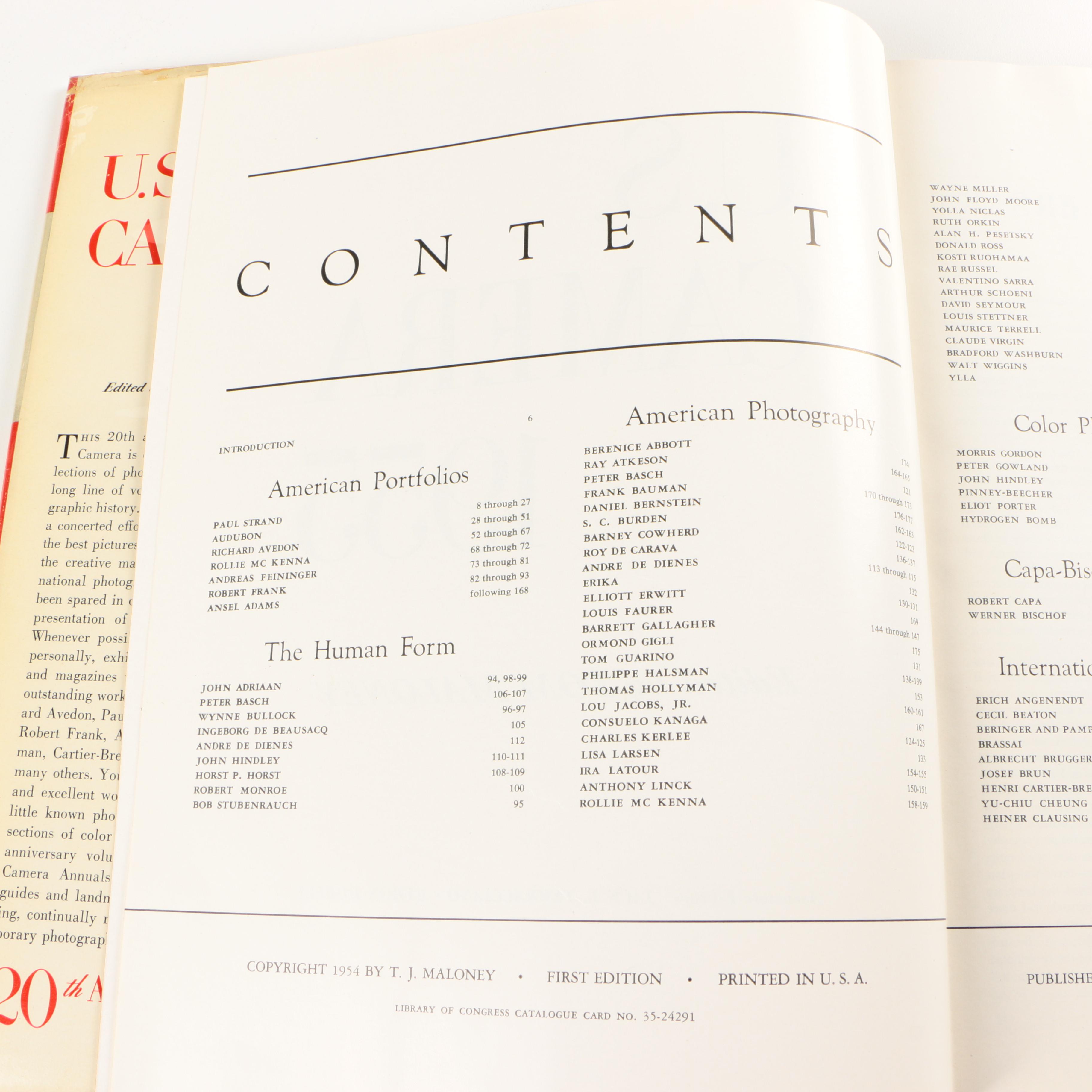 1950s Three Volumes of "U.S. Camera" Edited by Tom Maloney