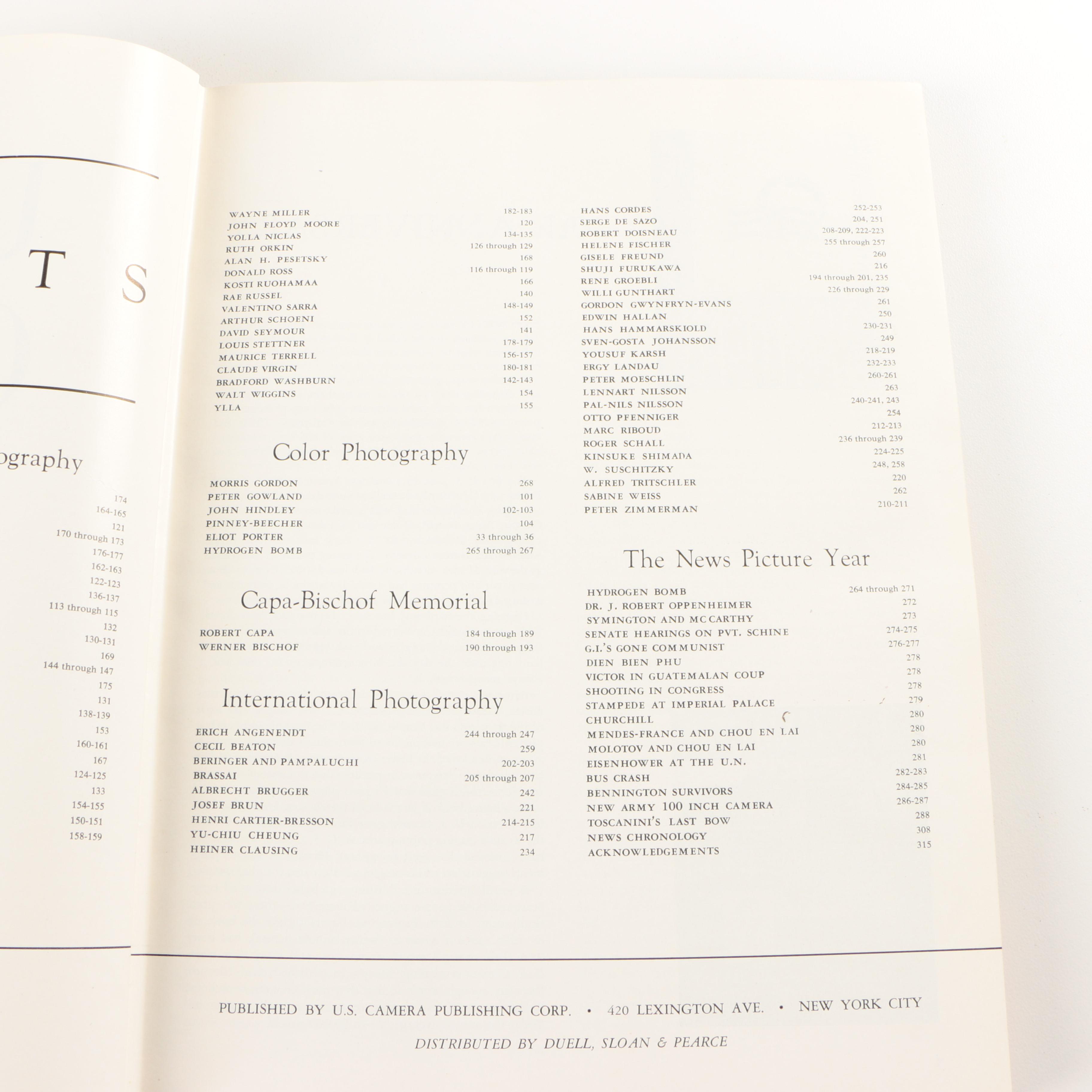 1950s Three Volumes of "U.S. Camera" Edited by Tom Maloney