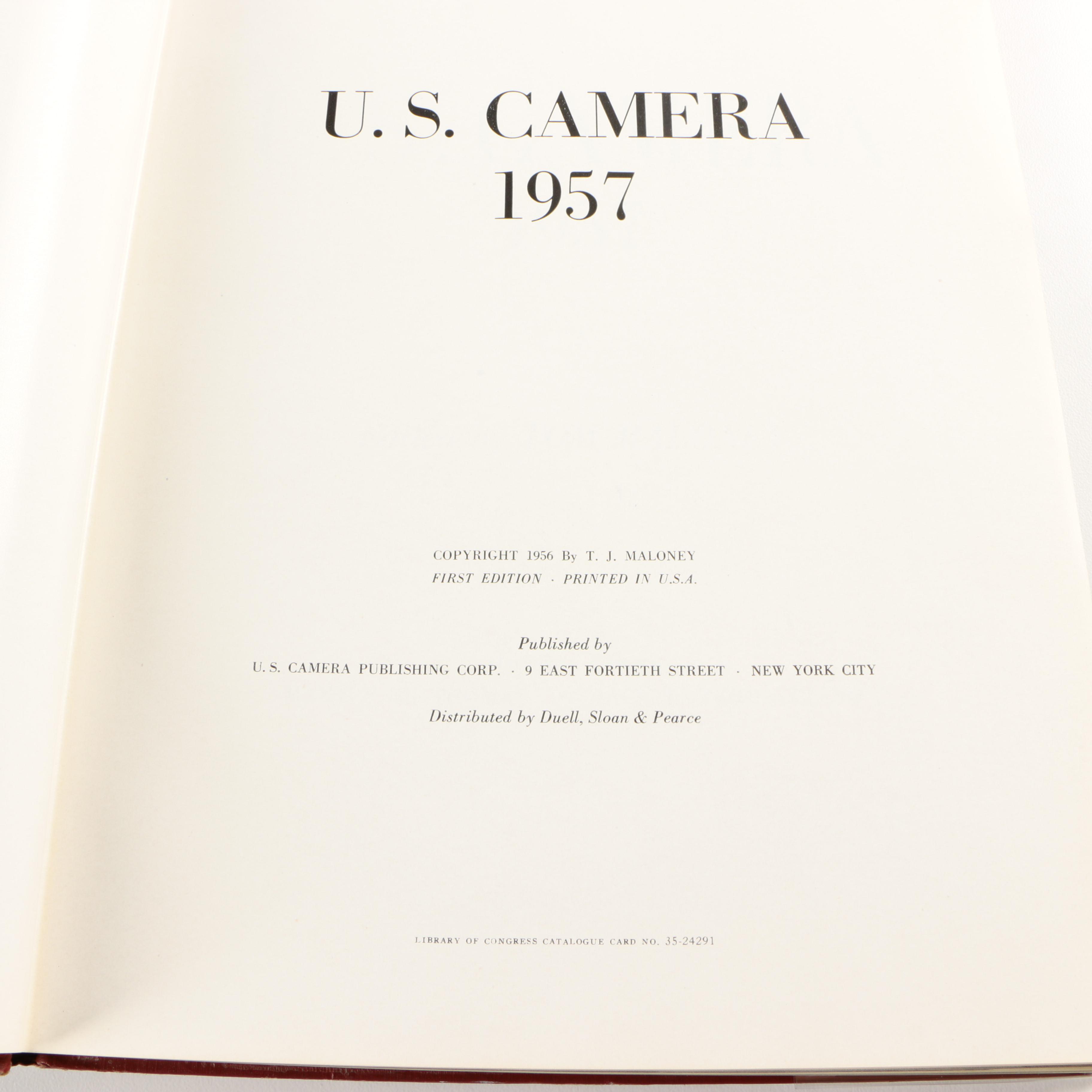 1950s Three Volumes of "U.S. Camera" Edited by Tom Maloney