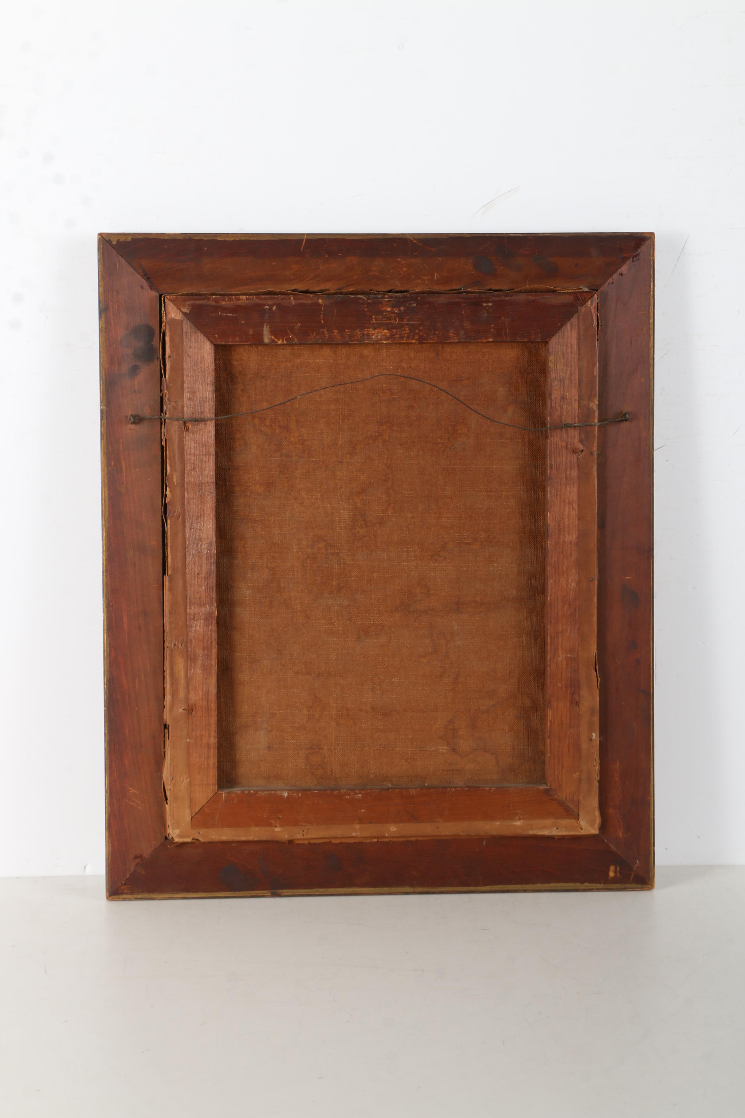 Hal Robinson Oil Painting on Canvas of Trees in Autumn