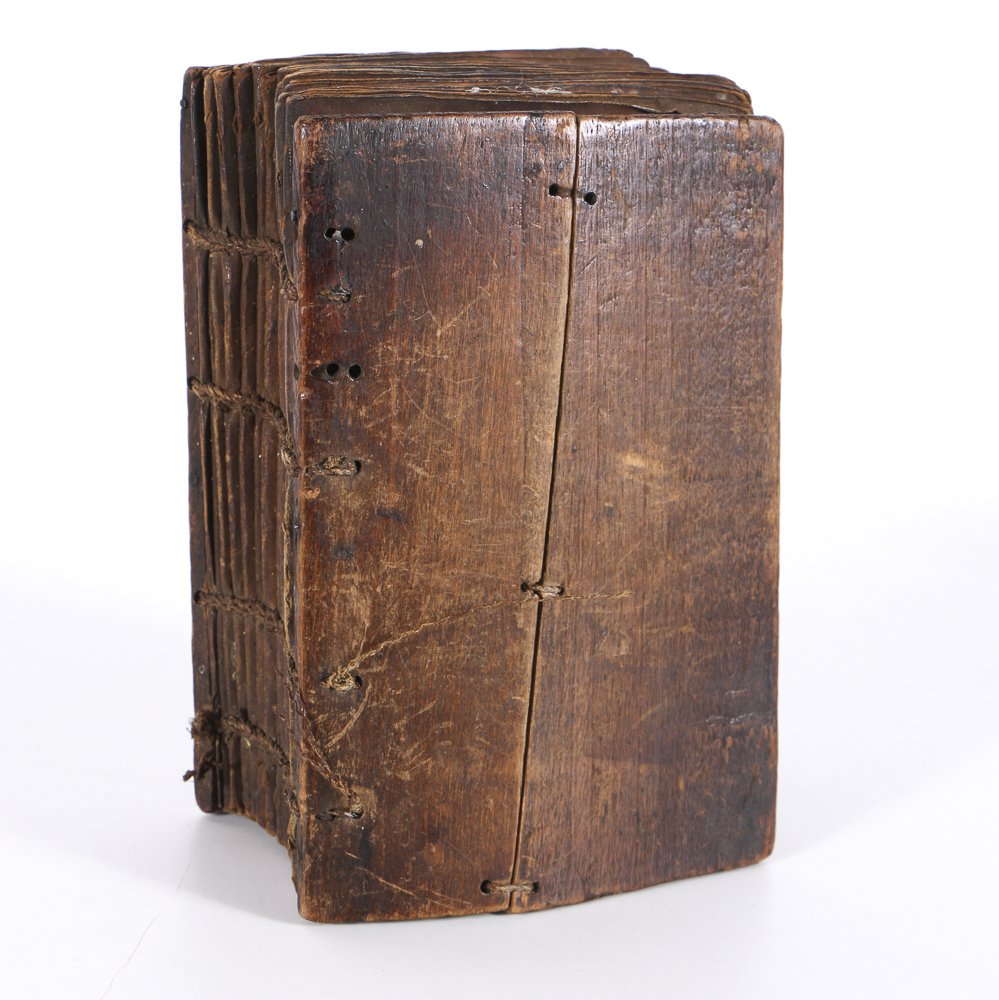 19th Century Ethiopian Vellum Ge'ez Prayer Book with Cover