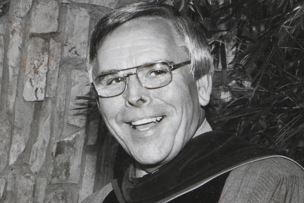 Silver Gelatin Print of Dr. Robert Schuller and Archbishop