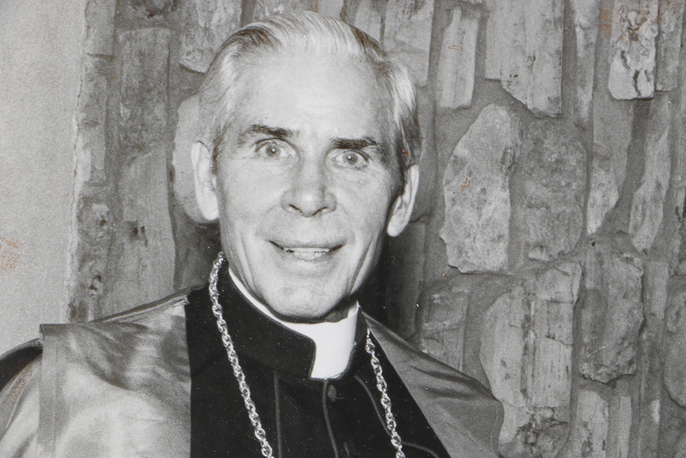 Silver Gelatin Print of Dr. Robert Schuller and Archbishop