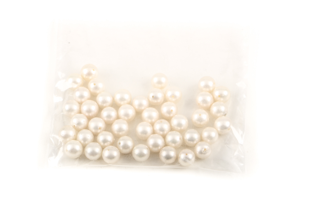 Cultured Pearl Bracelet and Necklace, Both Needing Repair