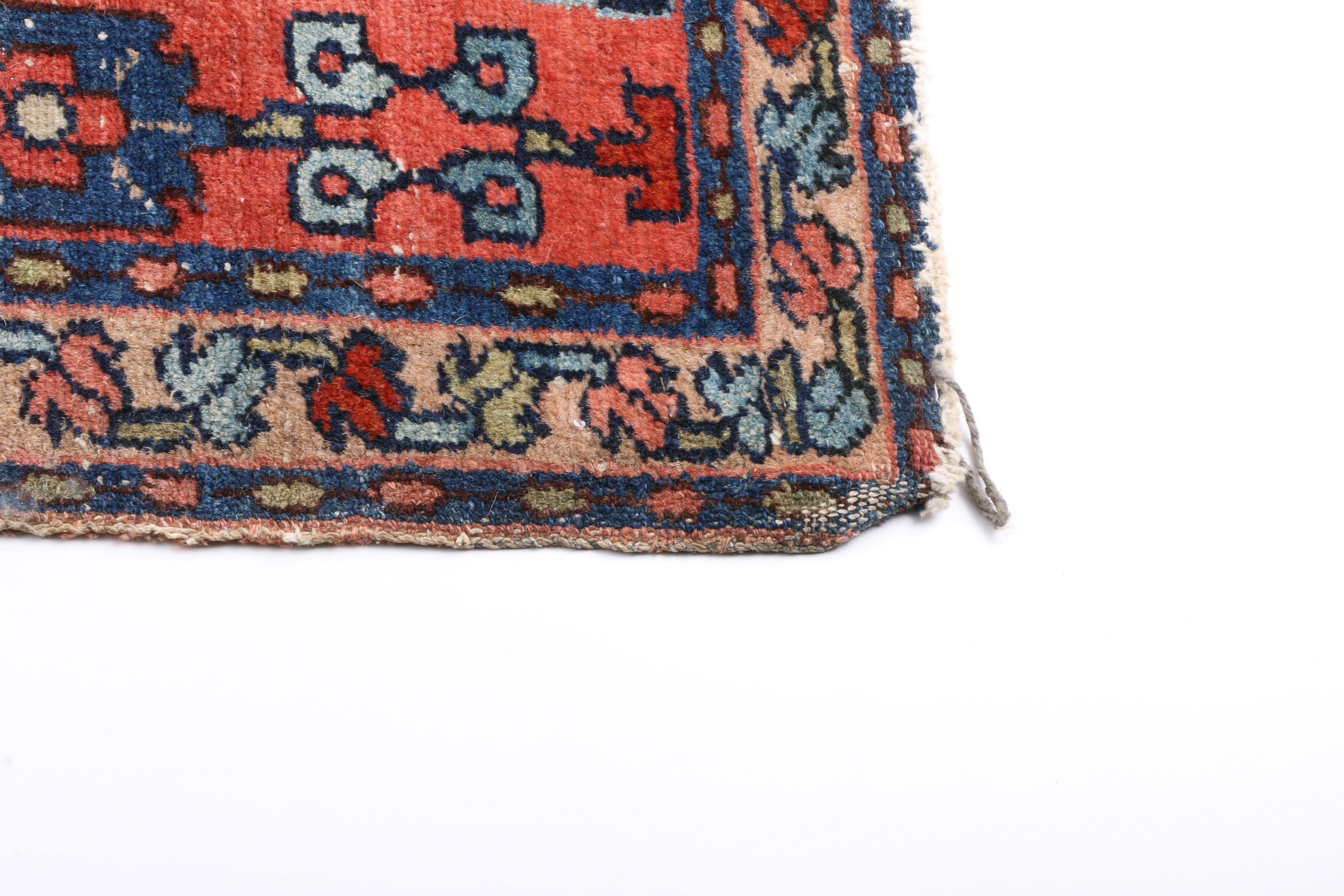 Small Semi-Antique Persian Hand Woven Rug