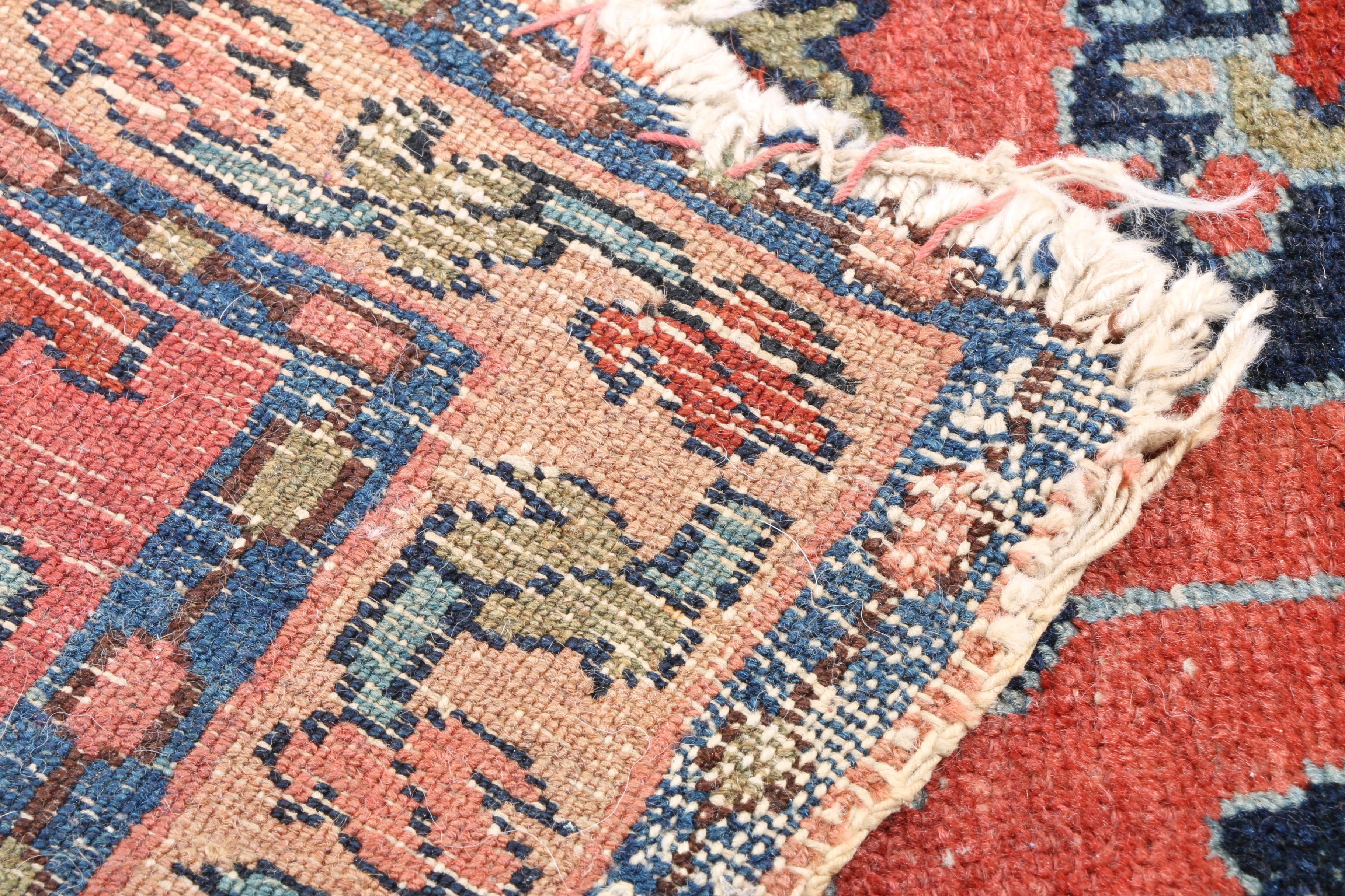 Small Semi-Antique Persian Hand Woven Rug