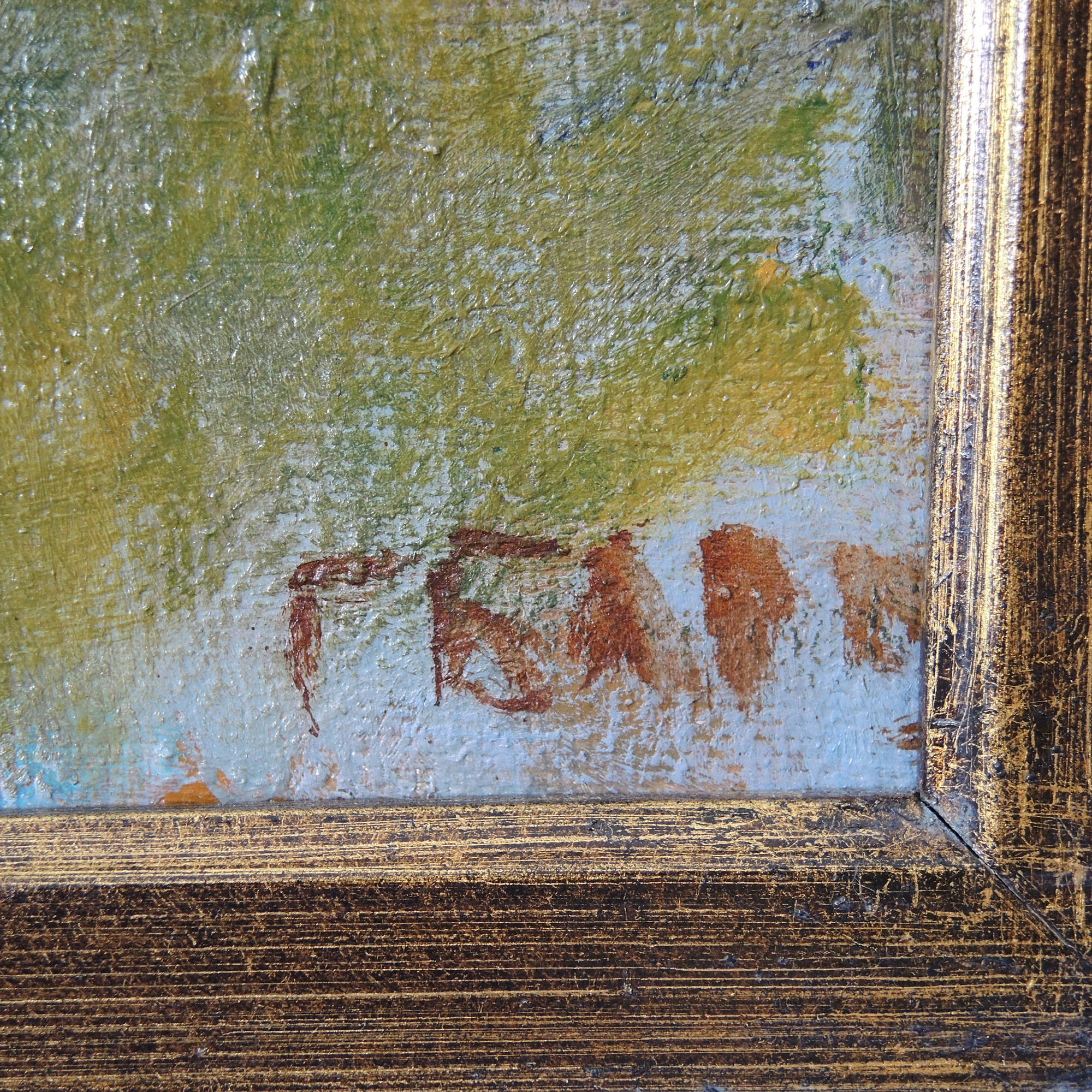 Original Painting of Solovetsky Monastery by G. Barsch