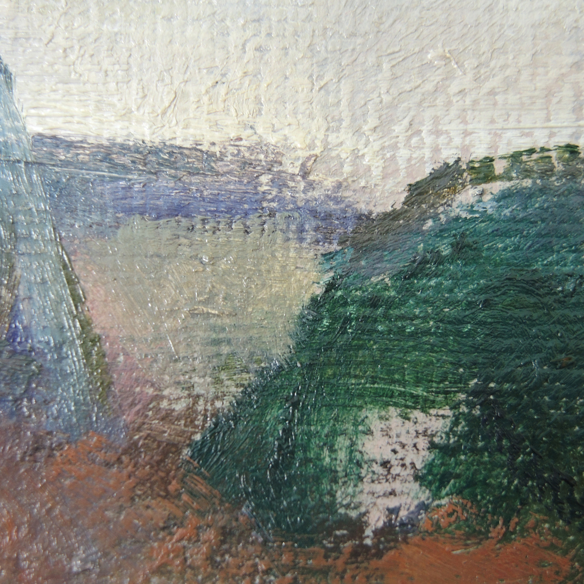 Original Painting of Solovetsky Monastery by G. Barsch