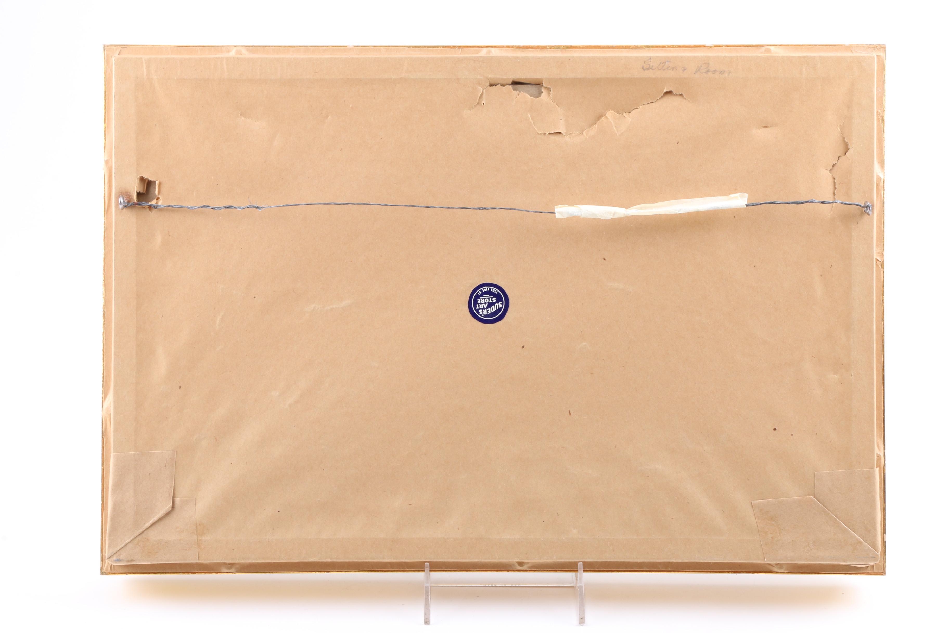 Framed Battenburg Lace and Mother of Pearl Fan