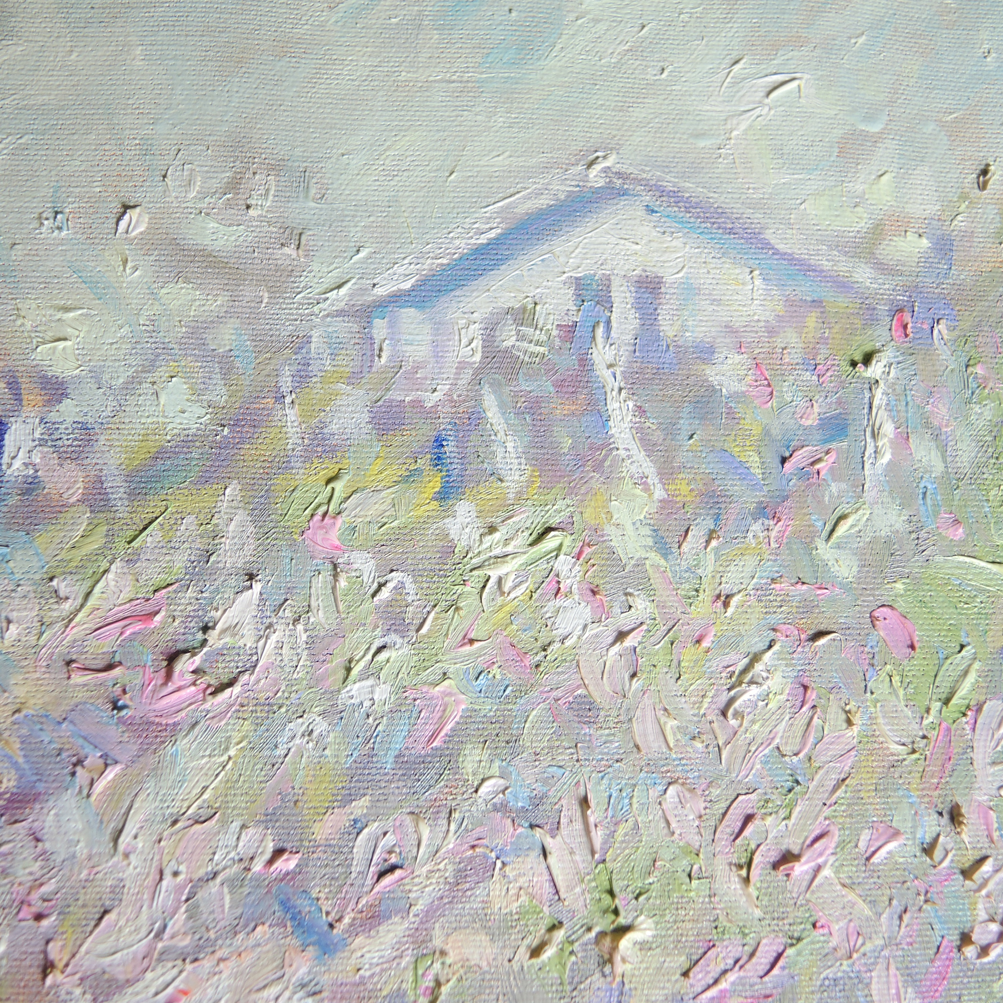 Brian Johnston "Wildflowers" Original Oil on Canvas