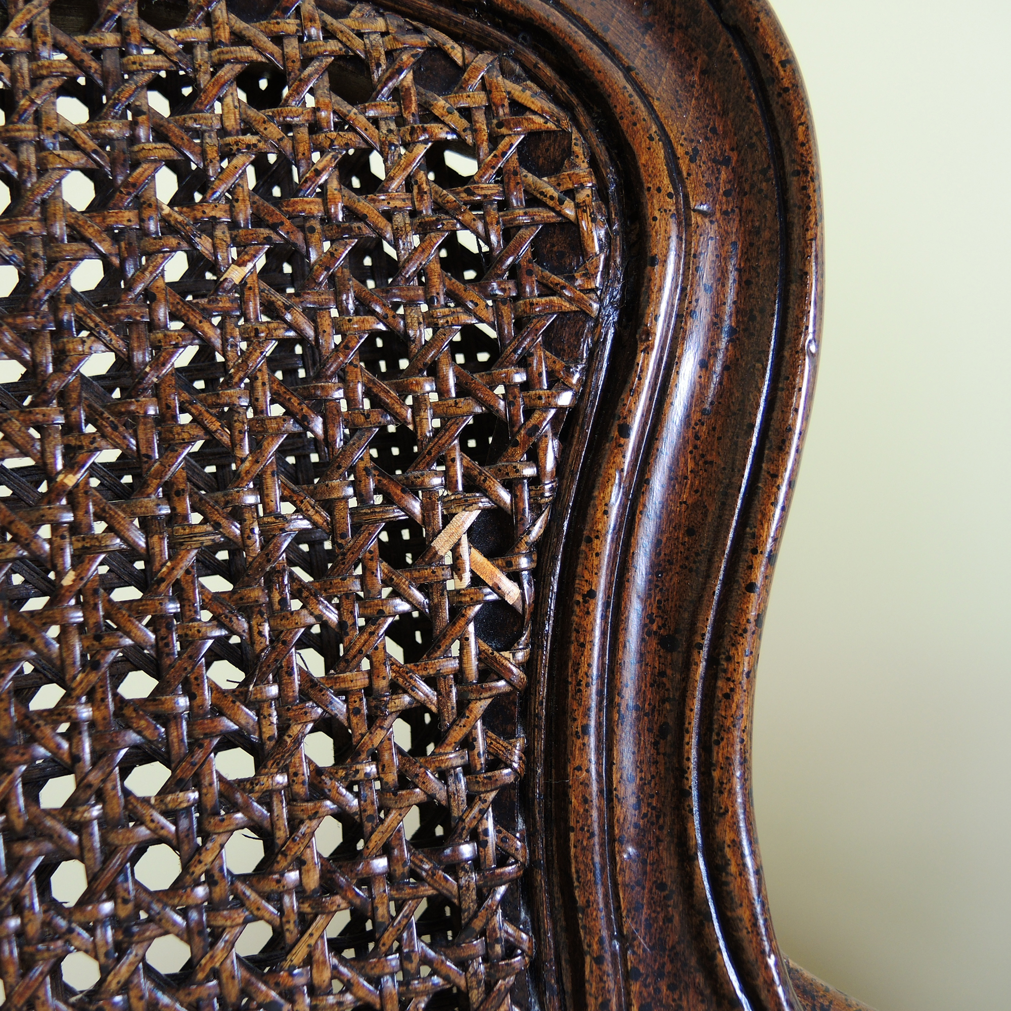 French Provincial Arm Chairs with Interchangeable Cushions