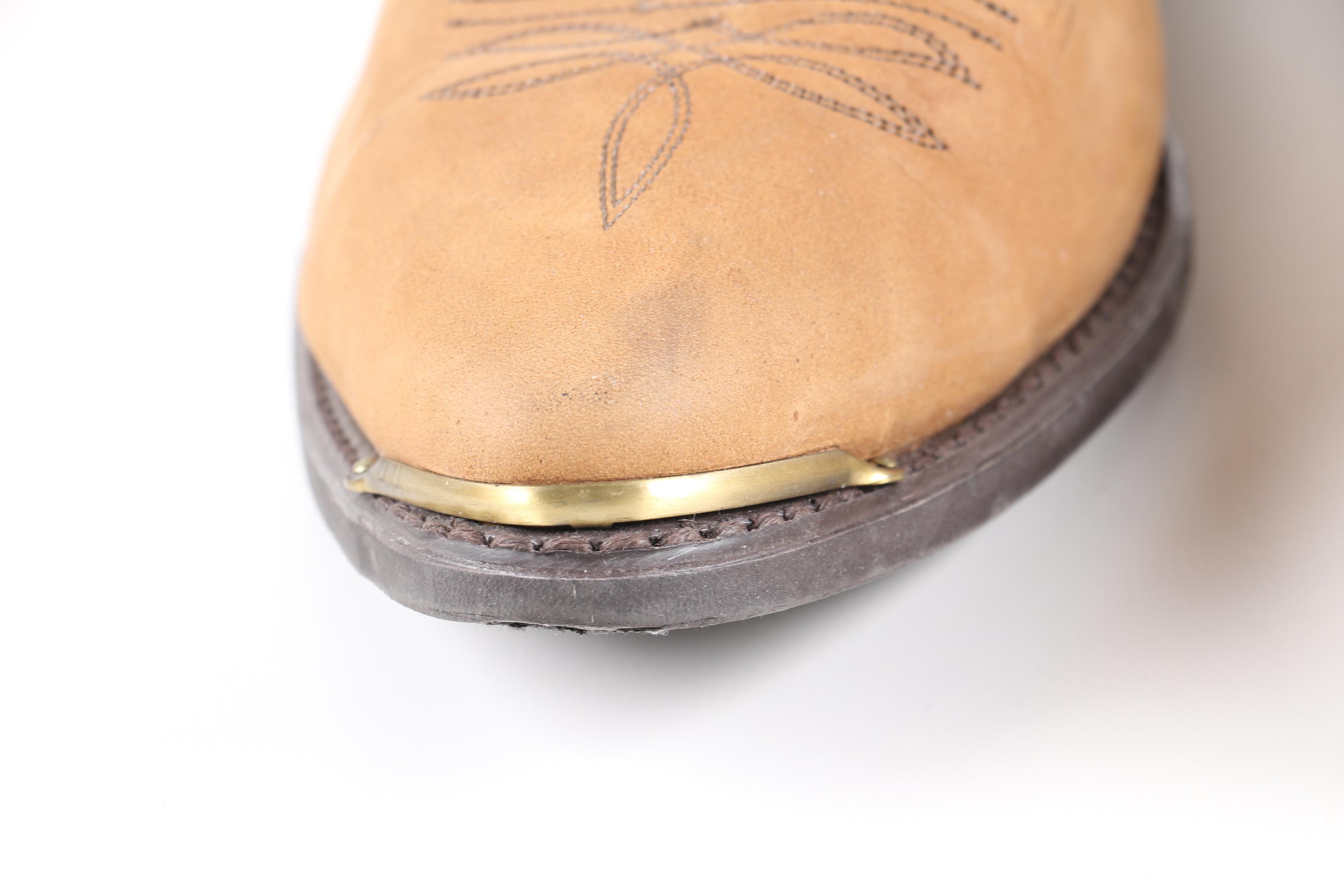 Men's Dingo Slouch and Acme Tan Boots