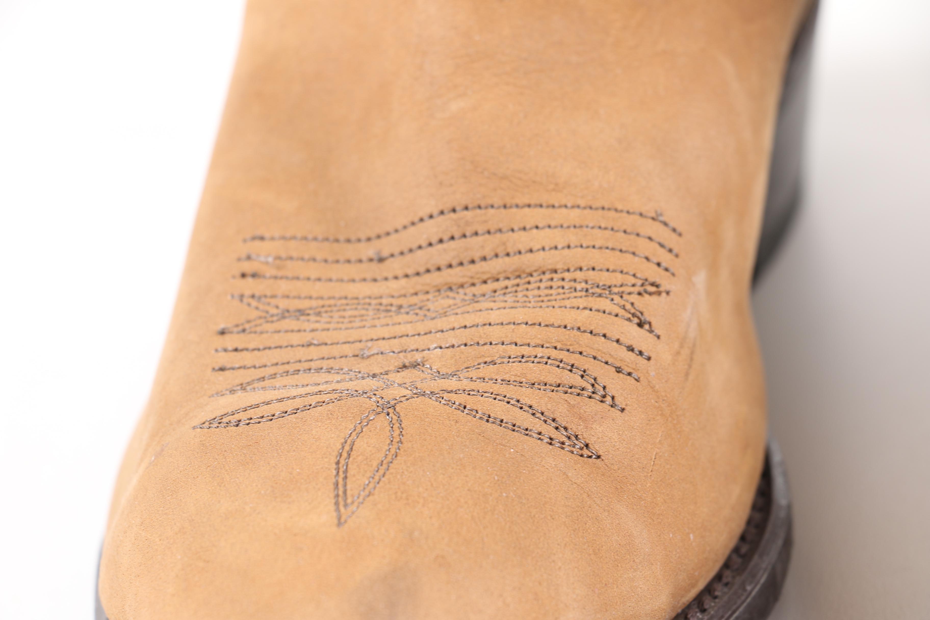 Men's Dingo Slouch and Acme Tan Boots